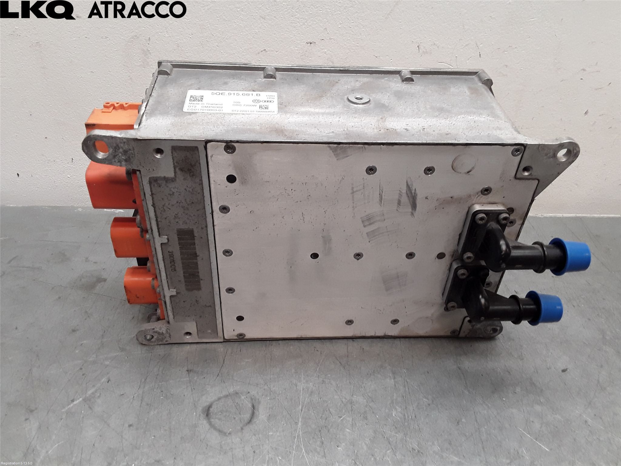 Volkswagen VW GOLF / E-GOLF VII 13-20 Batterilader Hybrid