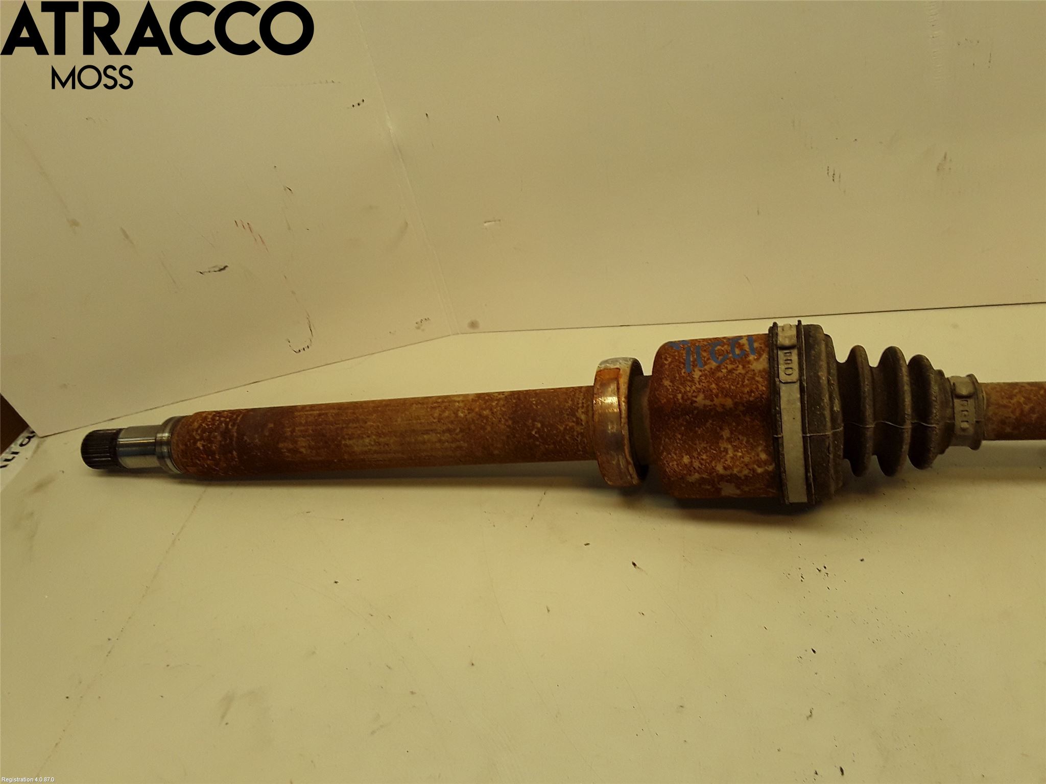 Ford MONDEO 07-15 Drivaksel Foran Kompl Høyre