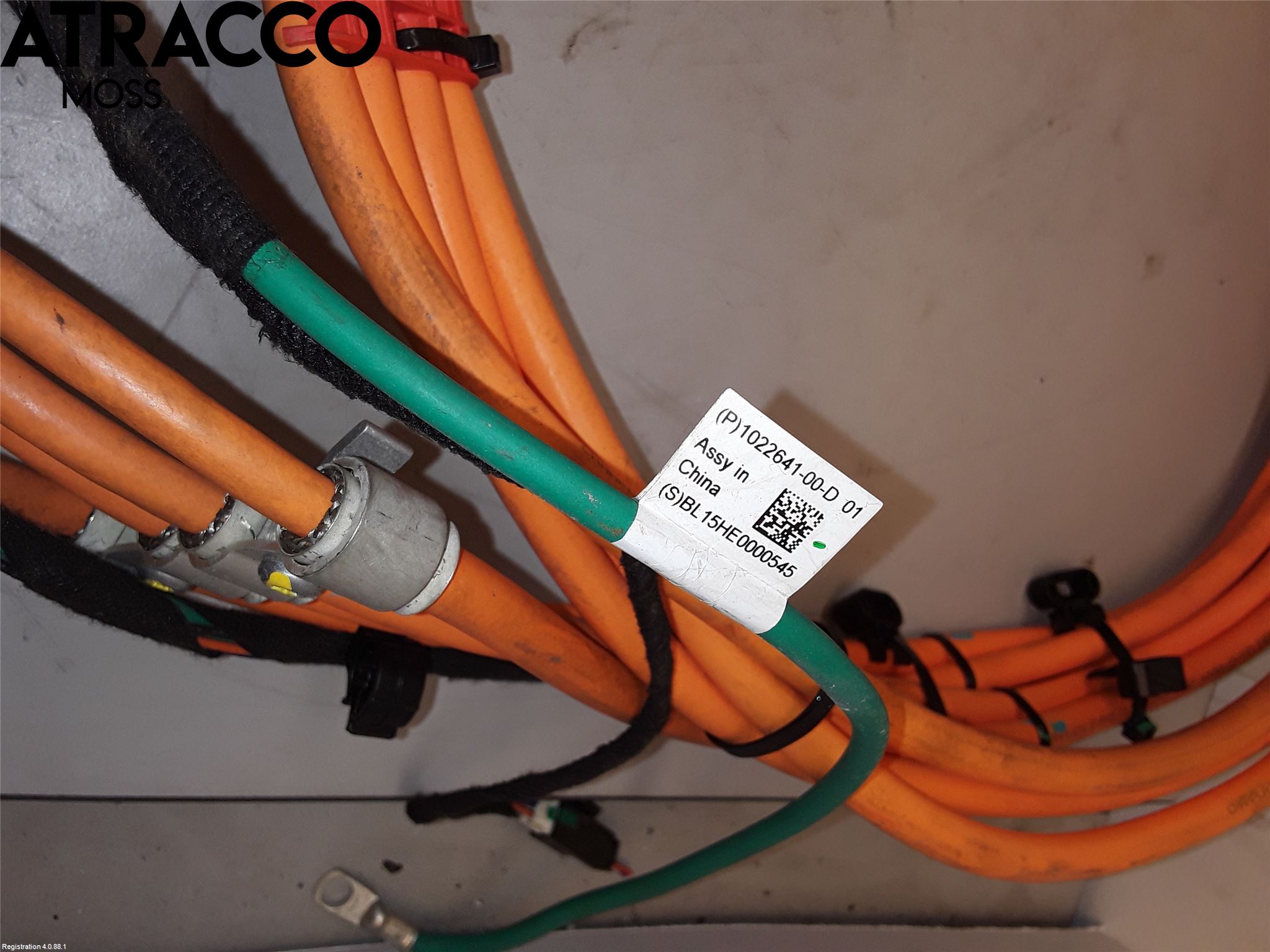 Tesla MODEL S 13- Kabelhärva Högspänning