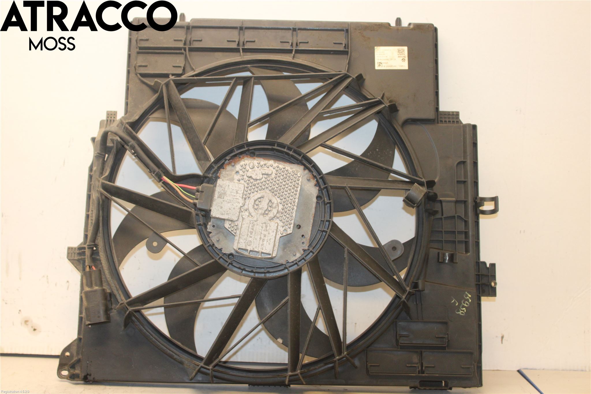 BMW X3 F25 10-17 Kjølevifte Elektrisk