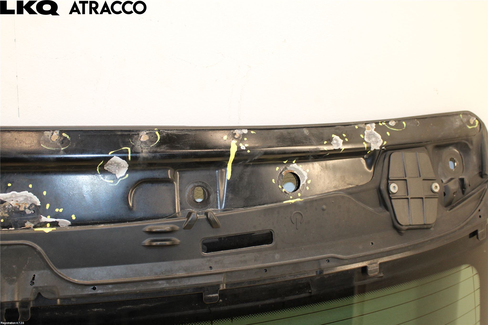 BMW 5 F10/F11/F18 09-17 Bakluke Del Øvre (2Delt)