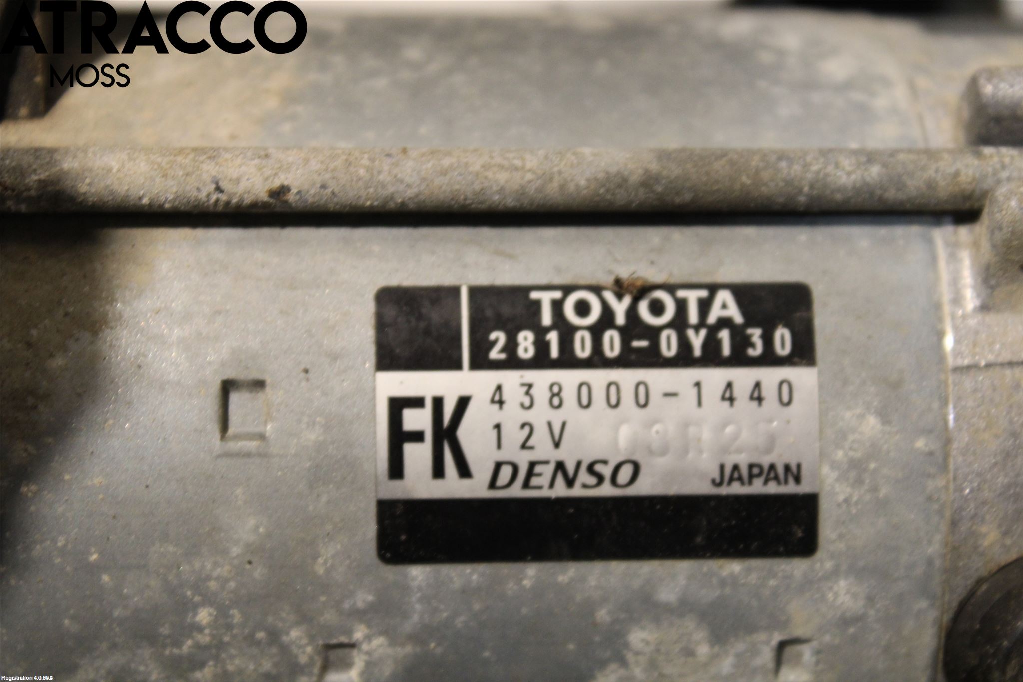 Toyota YARIS XP130 15-20 Startmotor