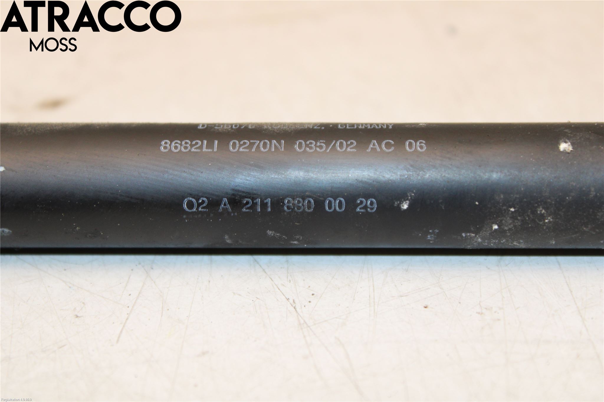 Mercedes-Benz MB E-KLASS (W211) 02-09 Panser Demper-Gassfjær