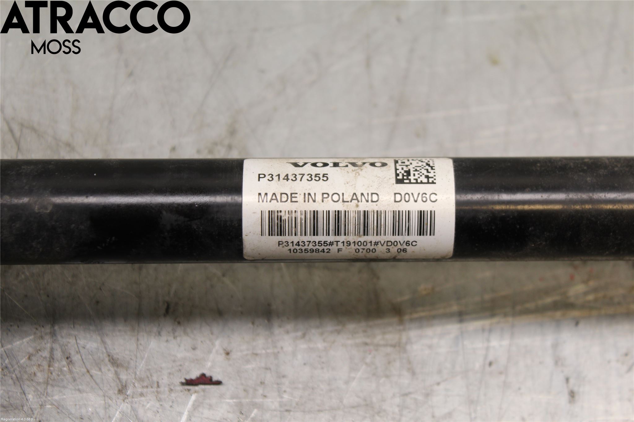 Volvo V90 17->> Drivaksel Bak Kompl Høyre