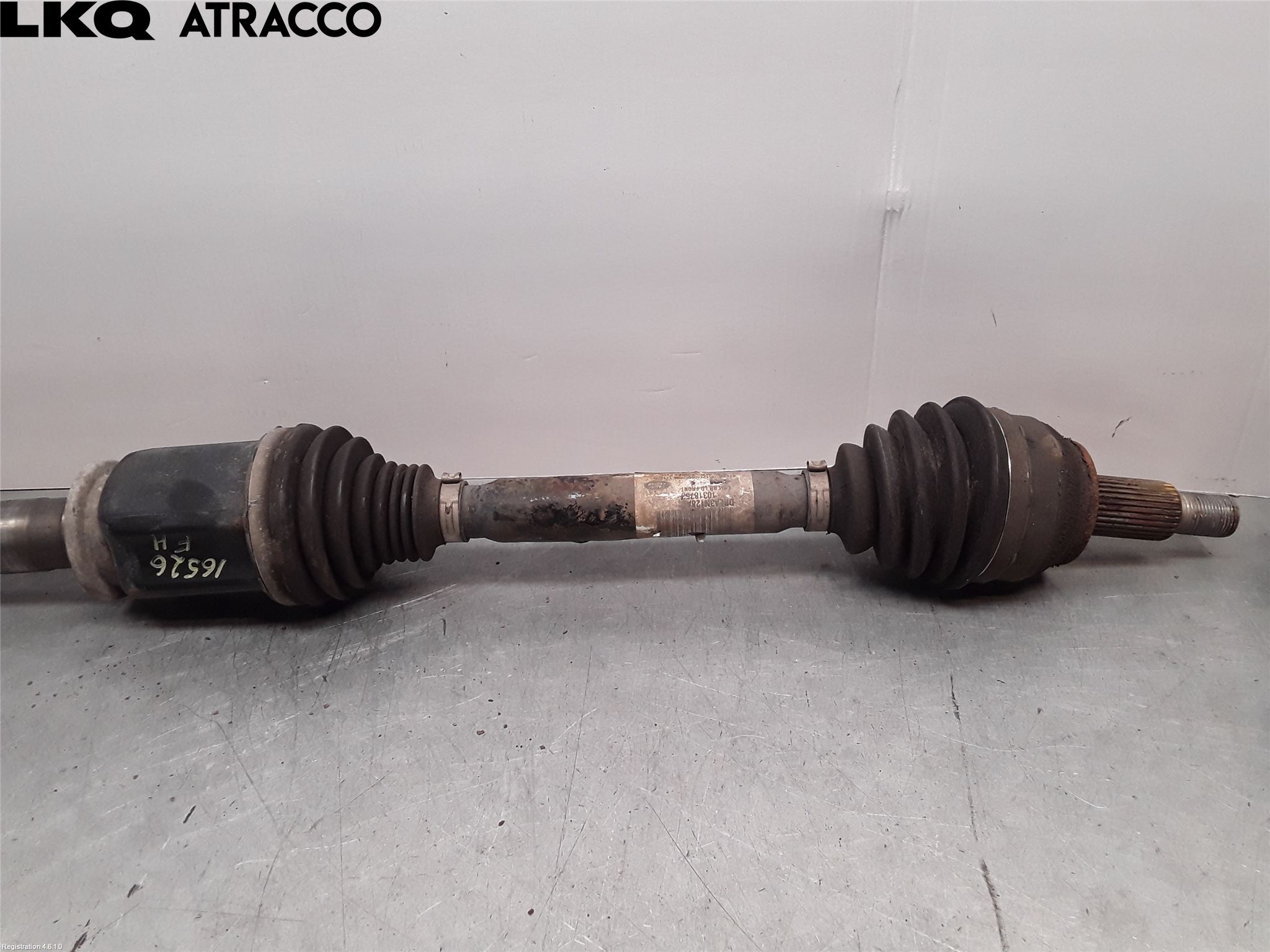 Landrover RANGE ROVER SPORT (L320) 10-13 Drivaksel Foran Kompl Høyre