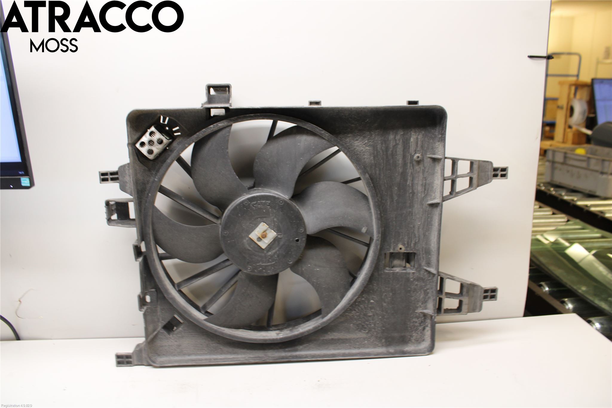 Renault KANGOO II 08-14 Kjølevifte Elektrisk