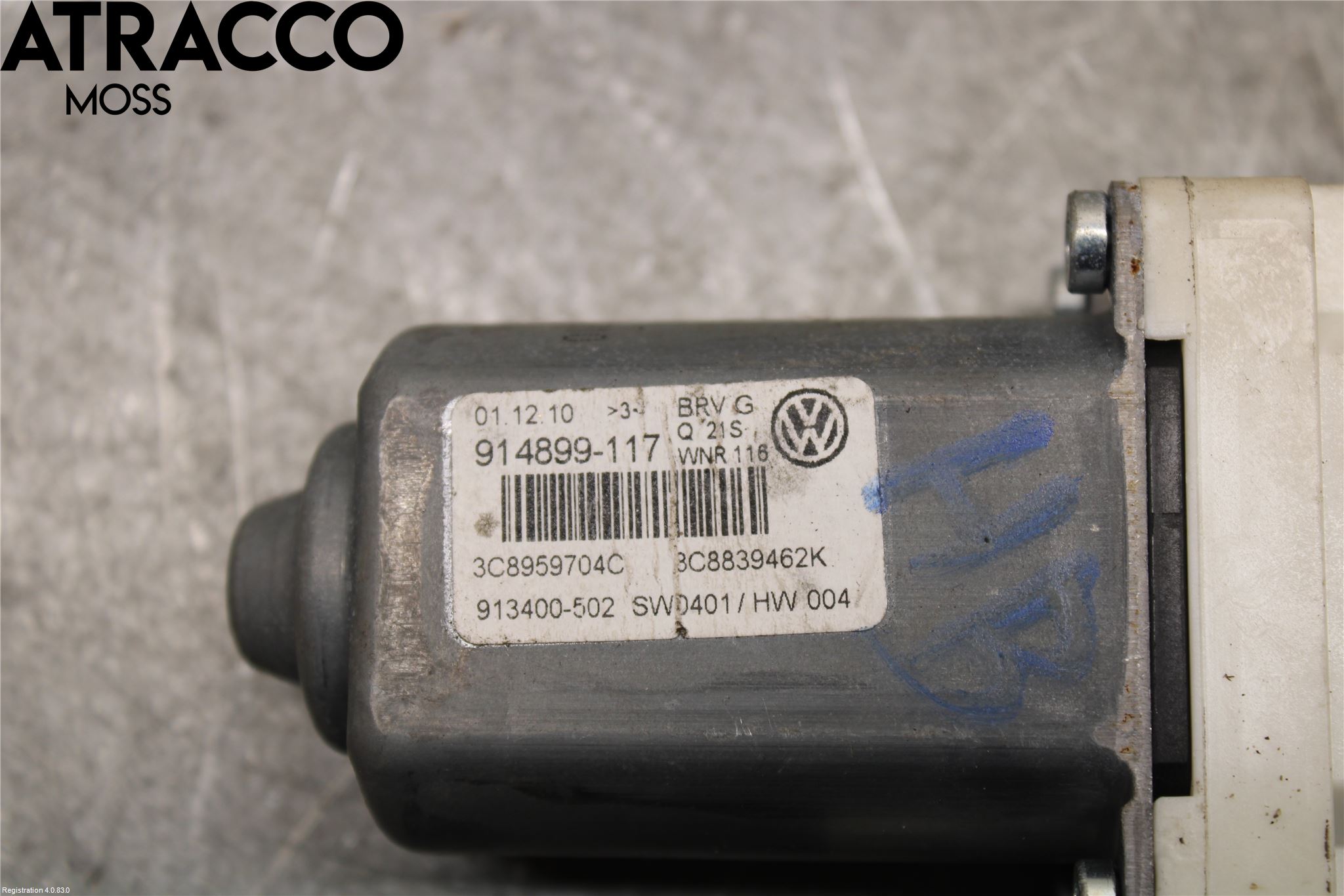 Volkswagen VW PASSAT 11-14 Vindusheismotor