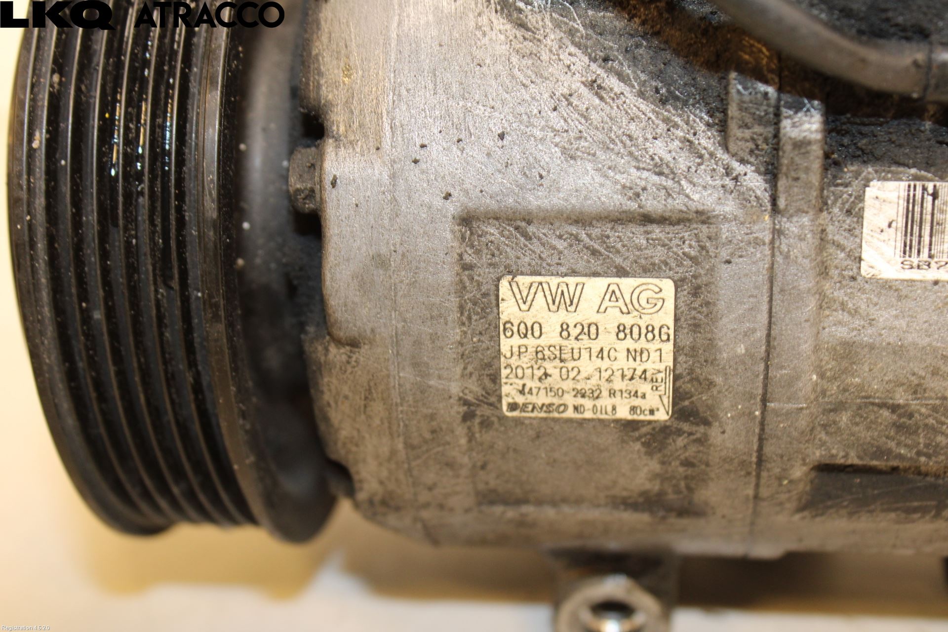 Volkswagen VW POLO 10-17 Varme Ac Kompressor