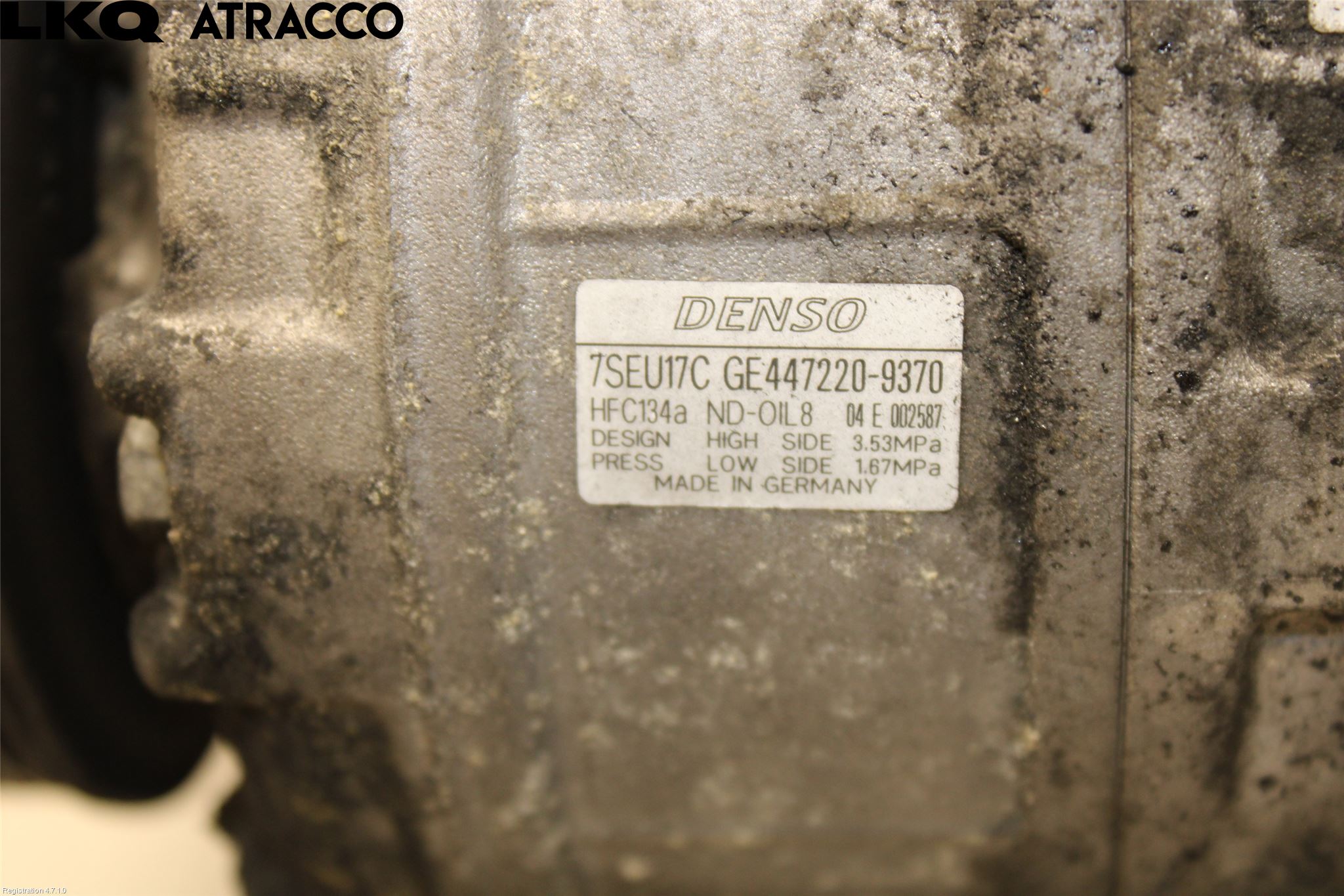 Biltillbehør-rekvisita Varme Ac Kompressor