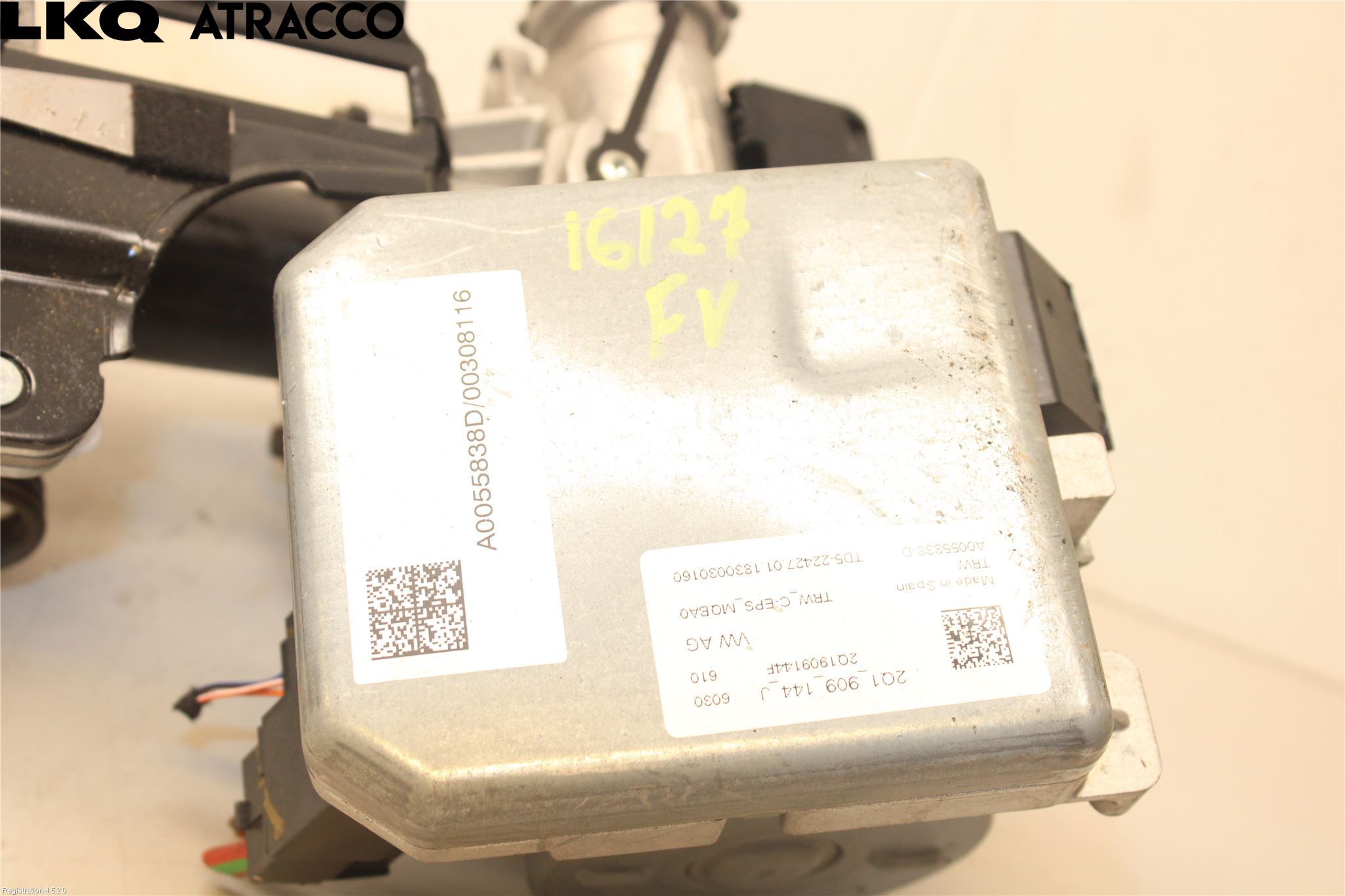 Volkswagen VW POLO VI 18->> Rattakselaggregat Innebygd Servo