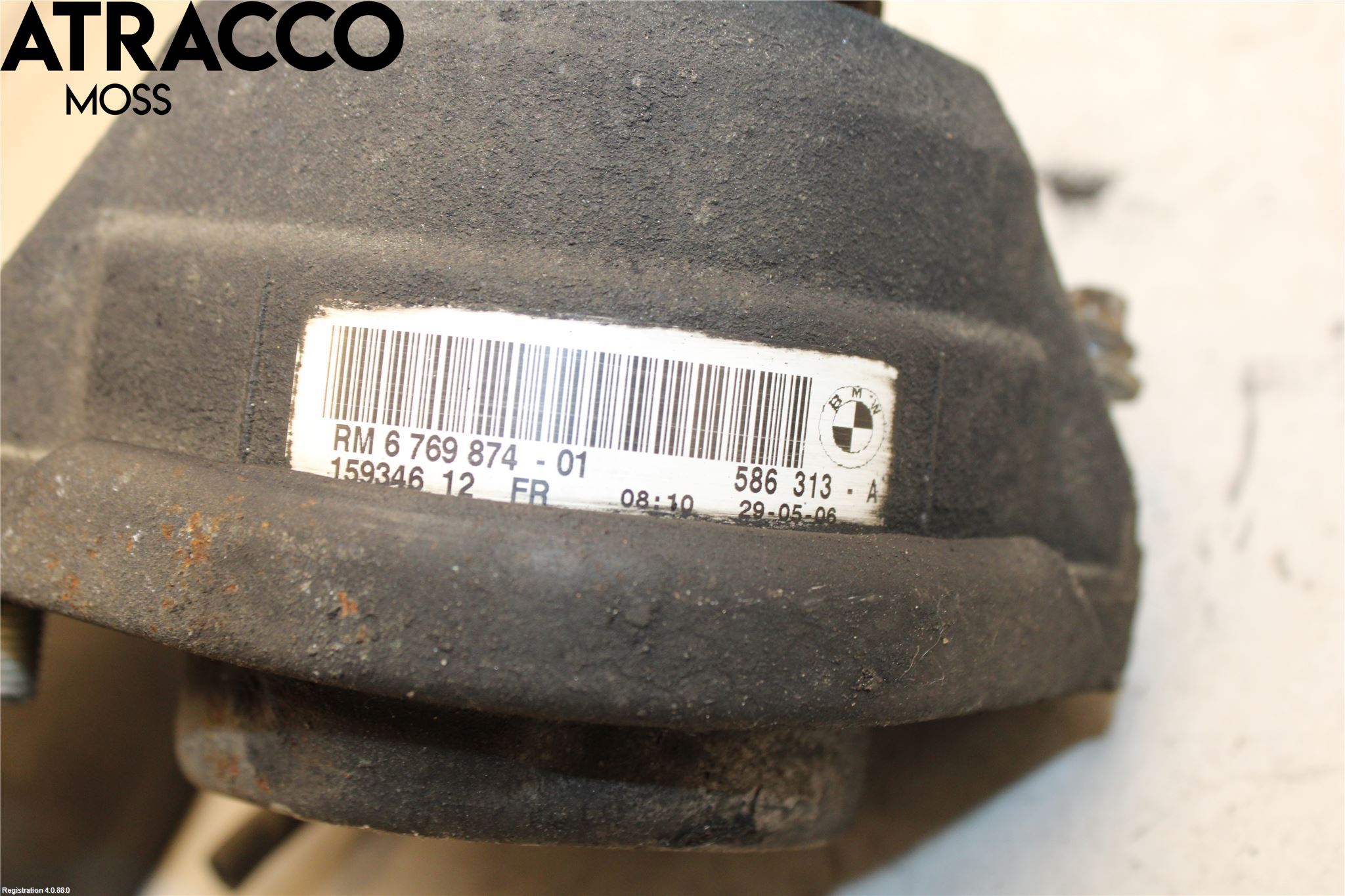 BMW 5 E60/61 Sed/Tou 02-10 Motor Feste Stål-Alu