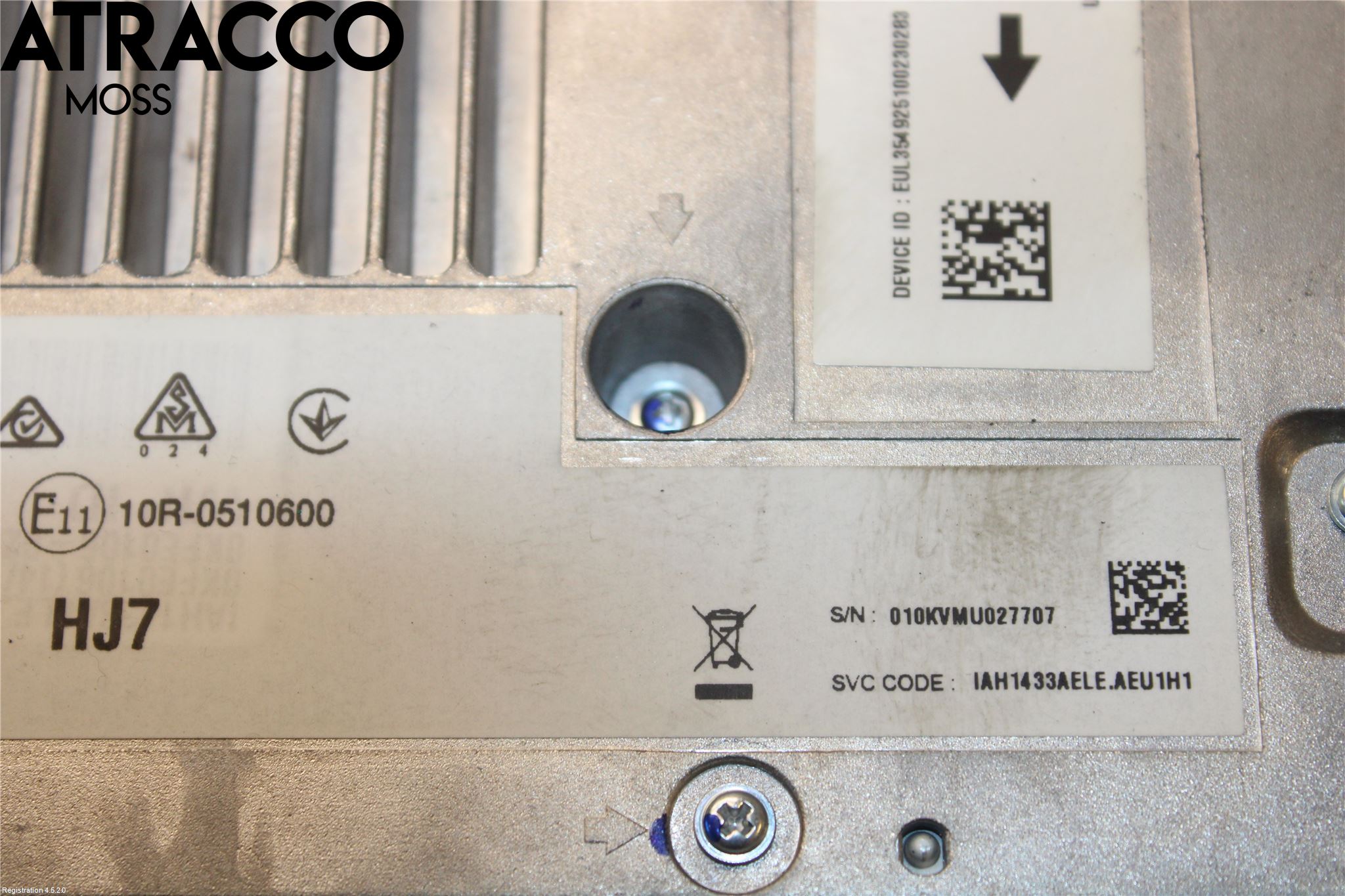 Hyundai IONIQ AE 17-22 Multifunktionsdisplay