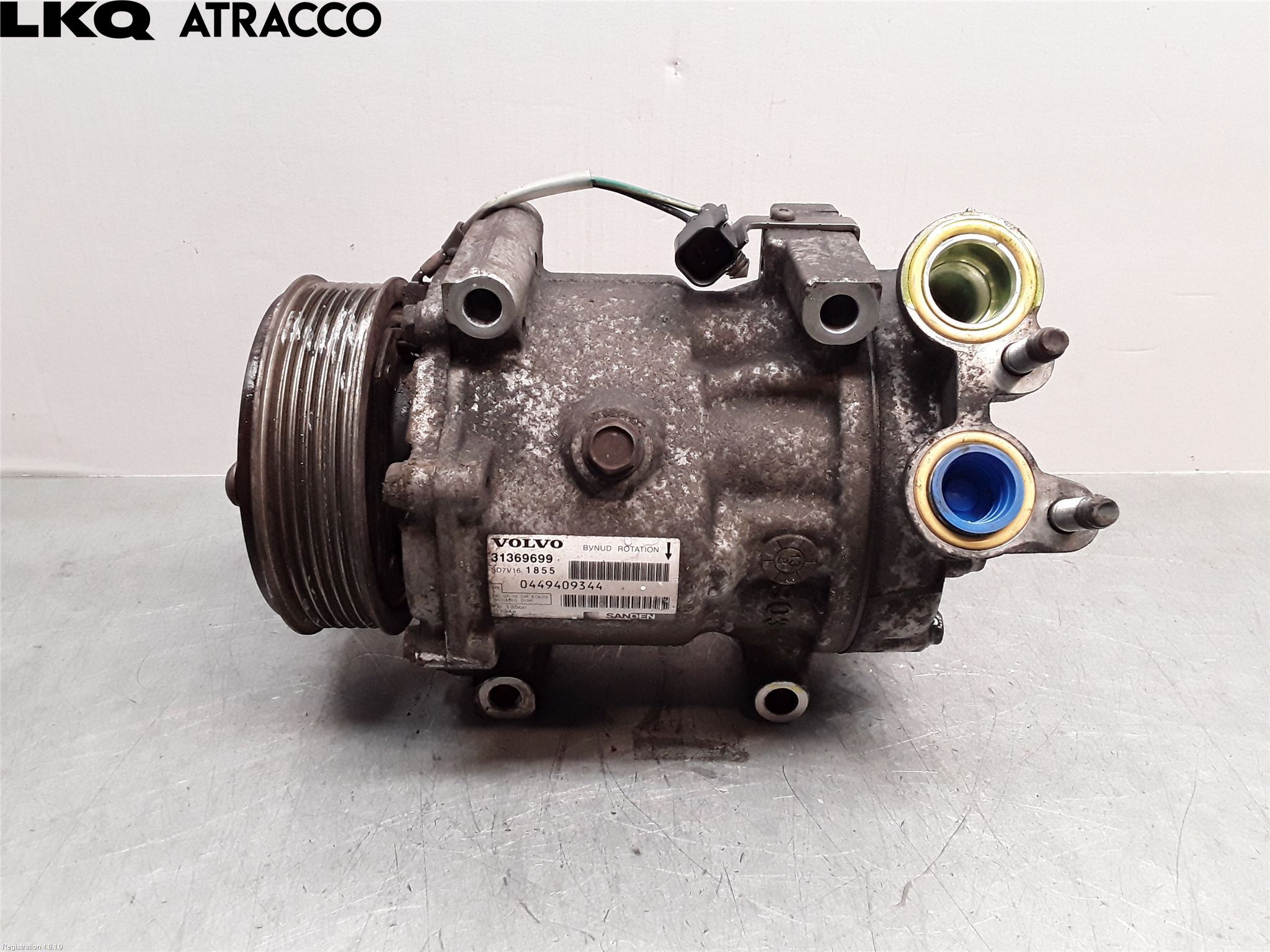 Volvo V70 14-16 Varme Ac Kompressor