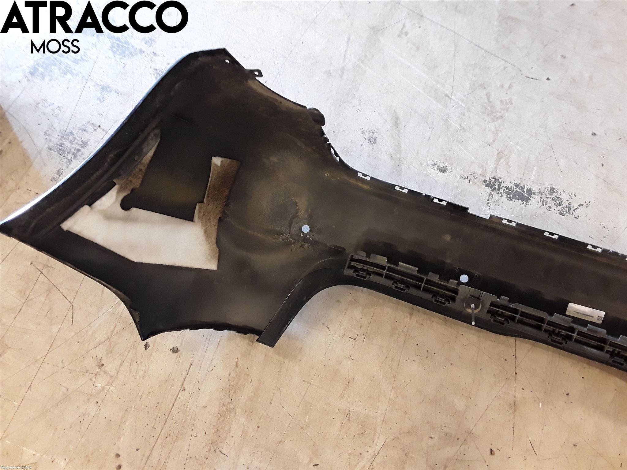 Mercedes-Benz MB B-KLASS (W246/W242) 12-19 Støtfanger Bak