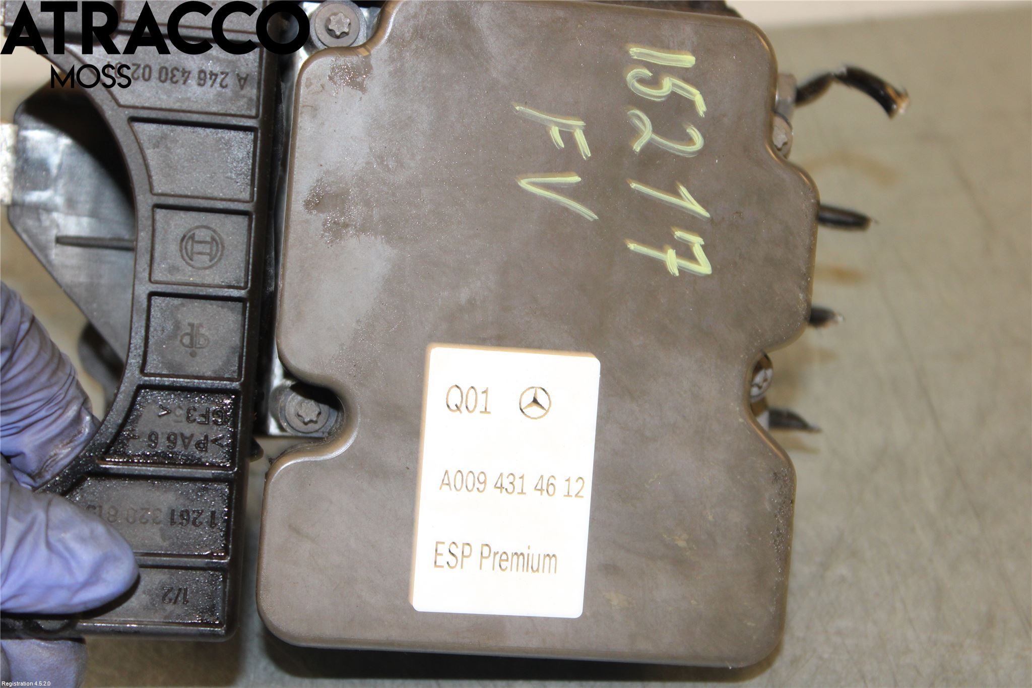 Mercedes-Benz MB A-KLASS (W176) 13-18 Abs Hydraulikkaggregat