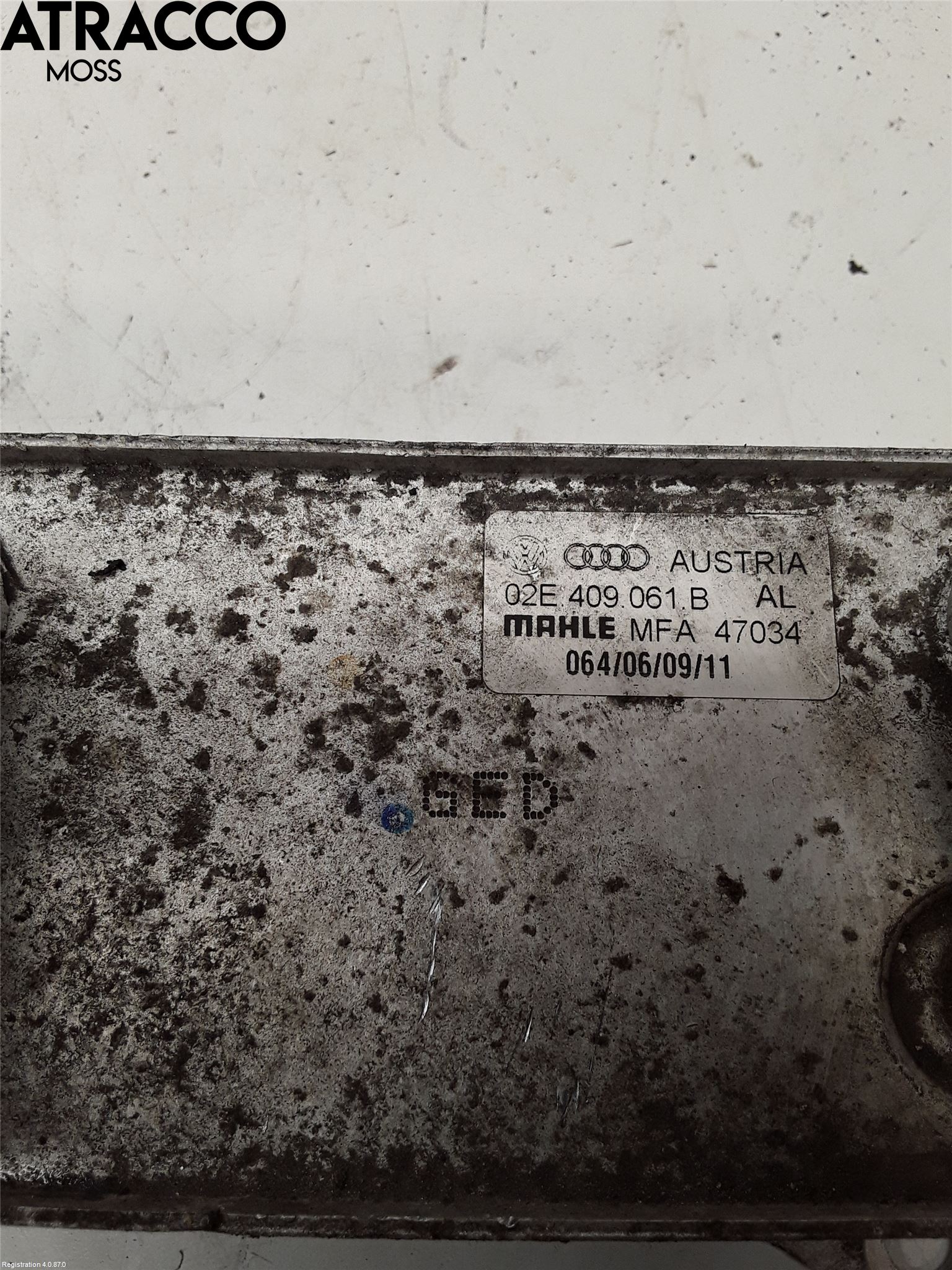 Volkswagen VW GOLF VI 09-13 Radiator Oljekjøler Automatgea