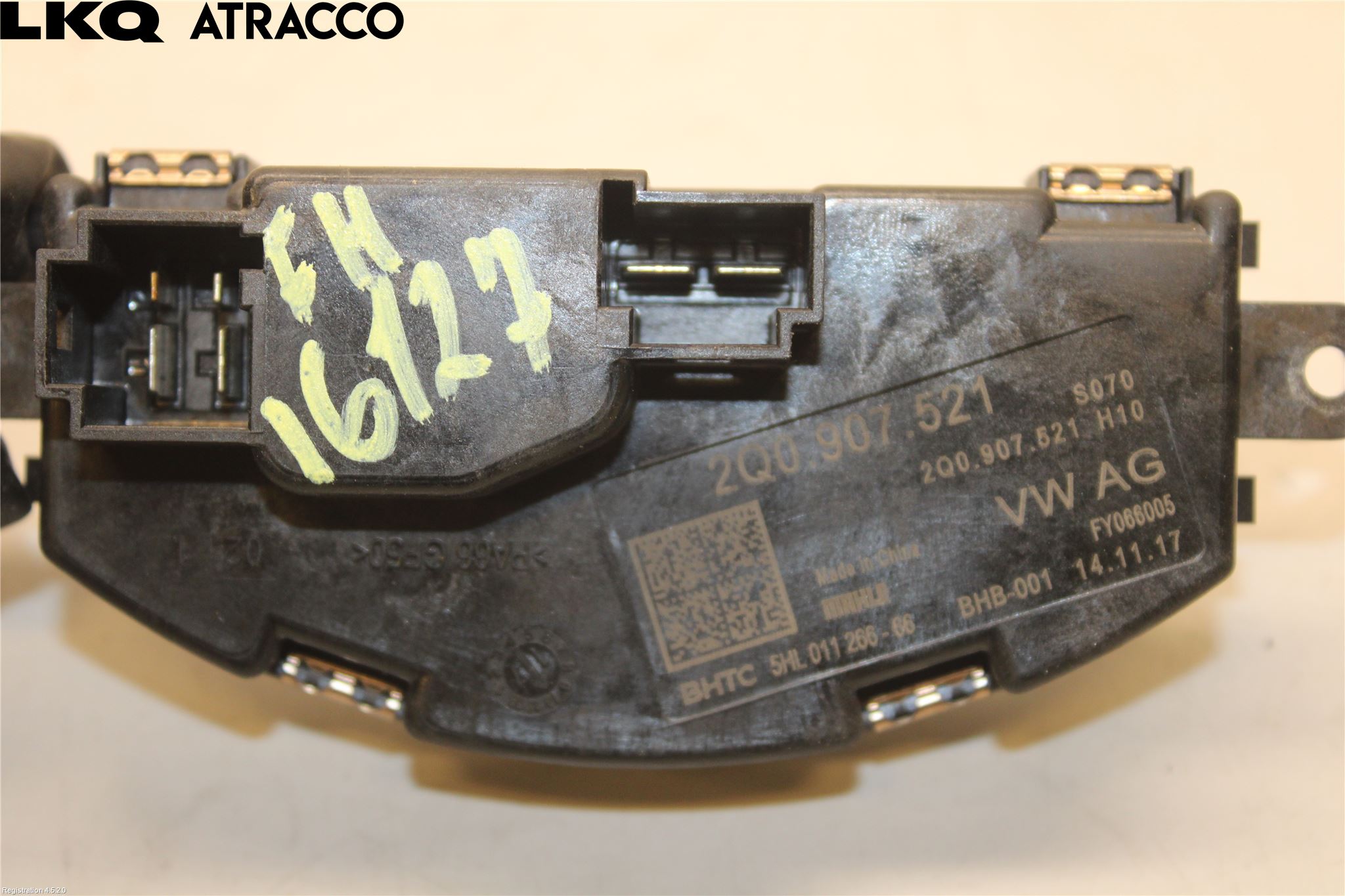 Volkswagen VW POLO VI 18->> Varmeapparat Viftemotstand