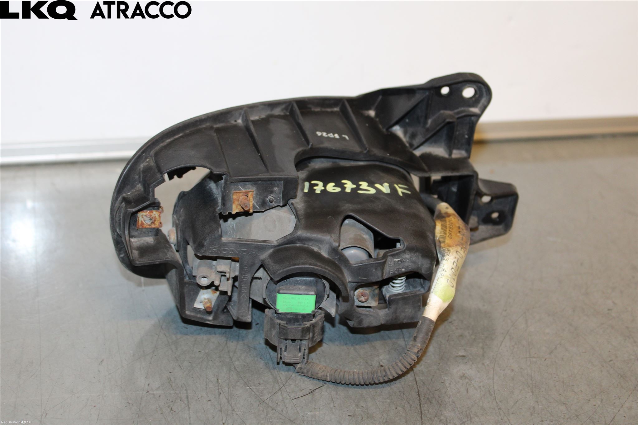 Honda JAZZ 08-14 Frontlykt Kurve-Tåkelys Ramme