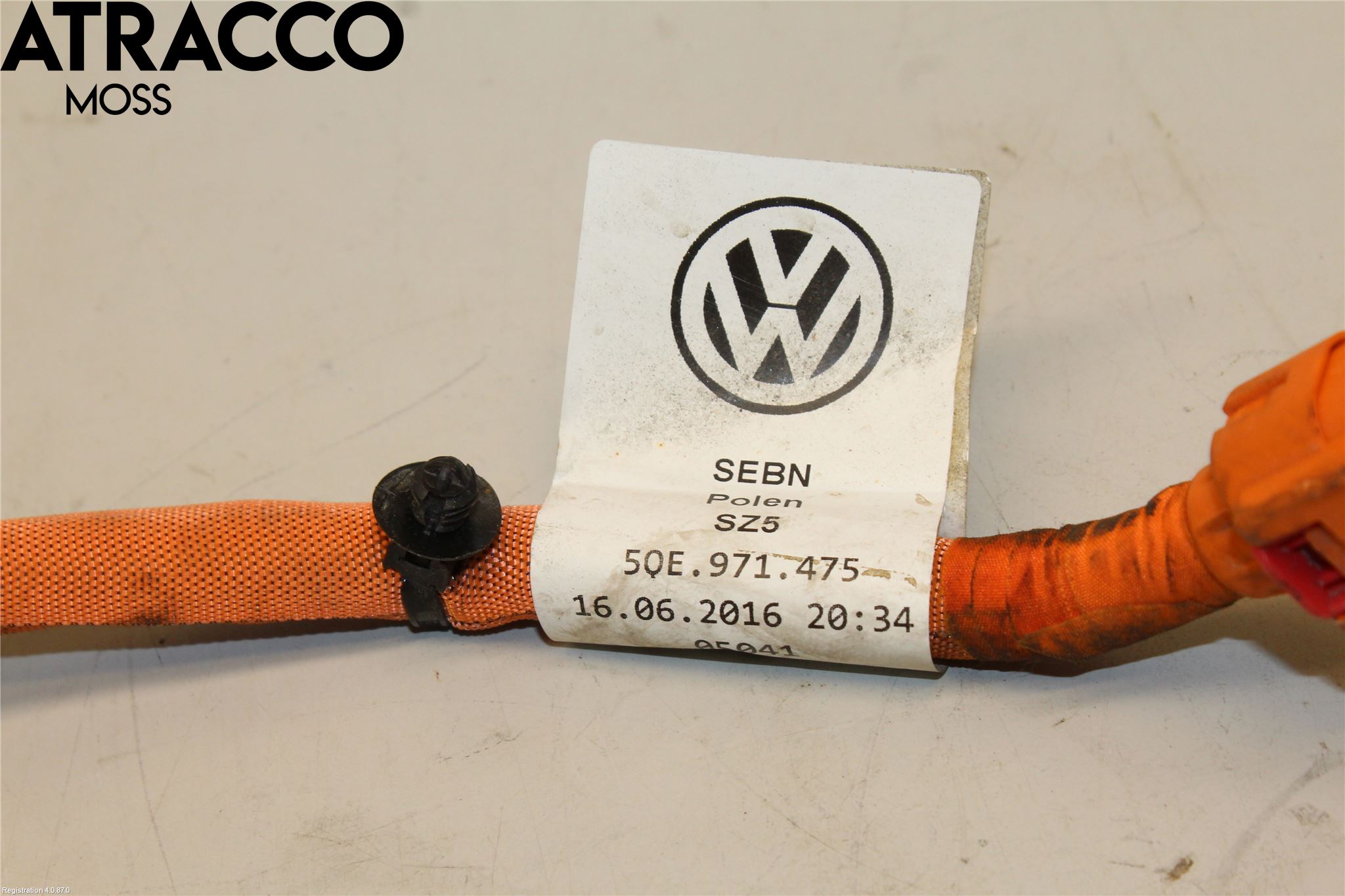 Volkswagen VW GOLF / E-GOLF VII 13-20 Kabelhärva Högspänning