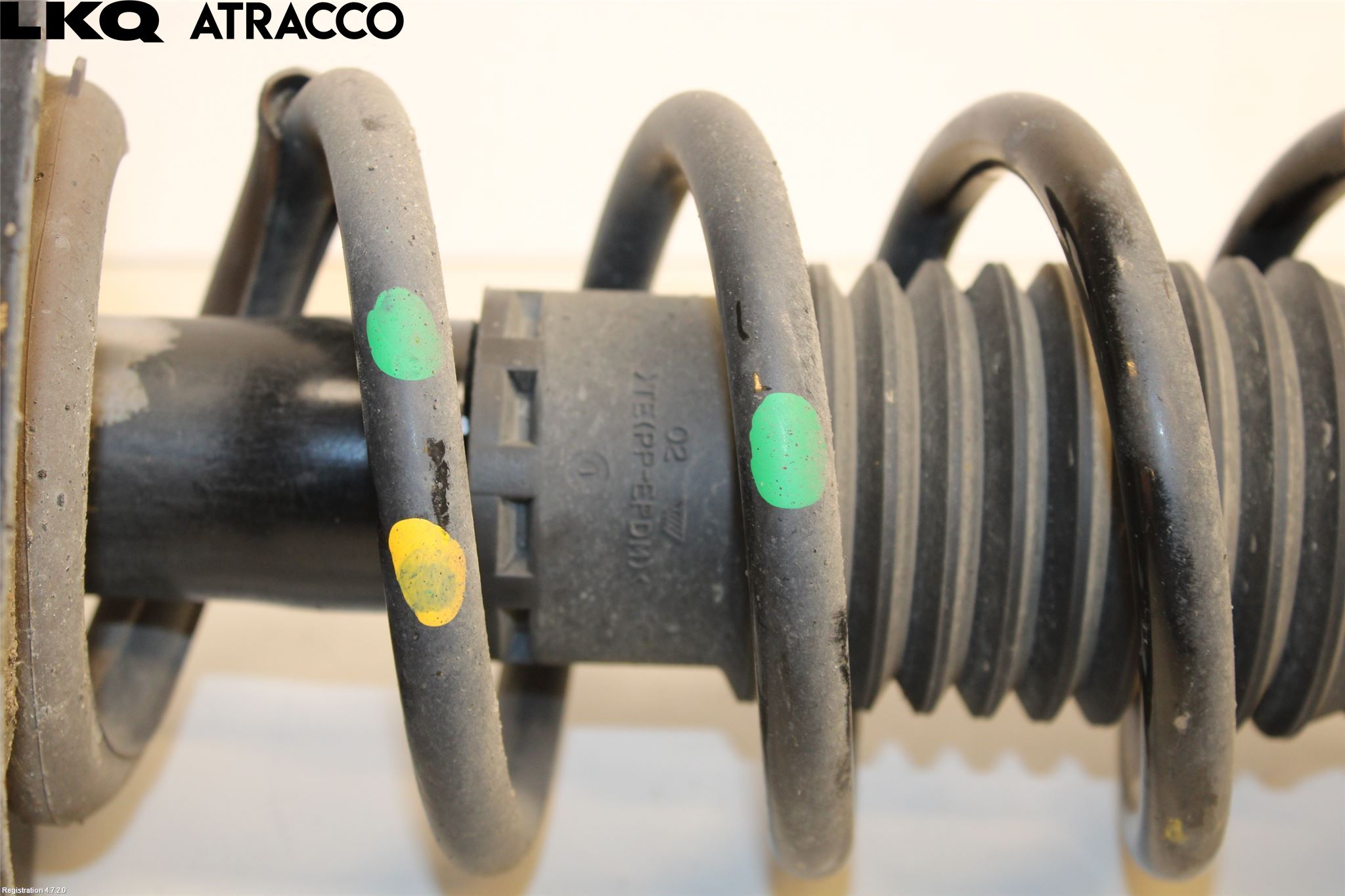 Biltillbehør-rekvisita Fjærbein Foran Venstre