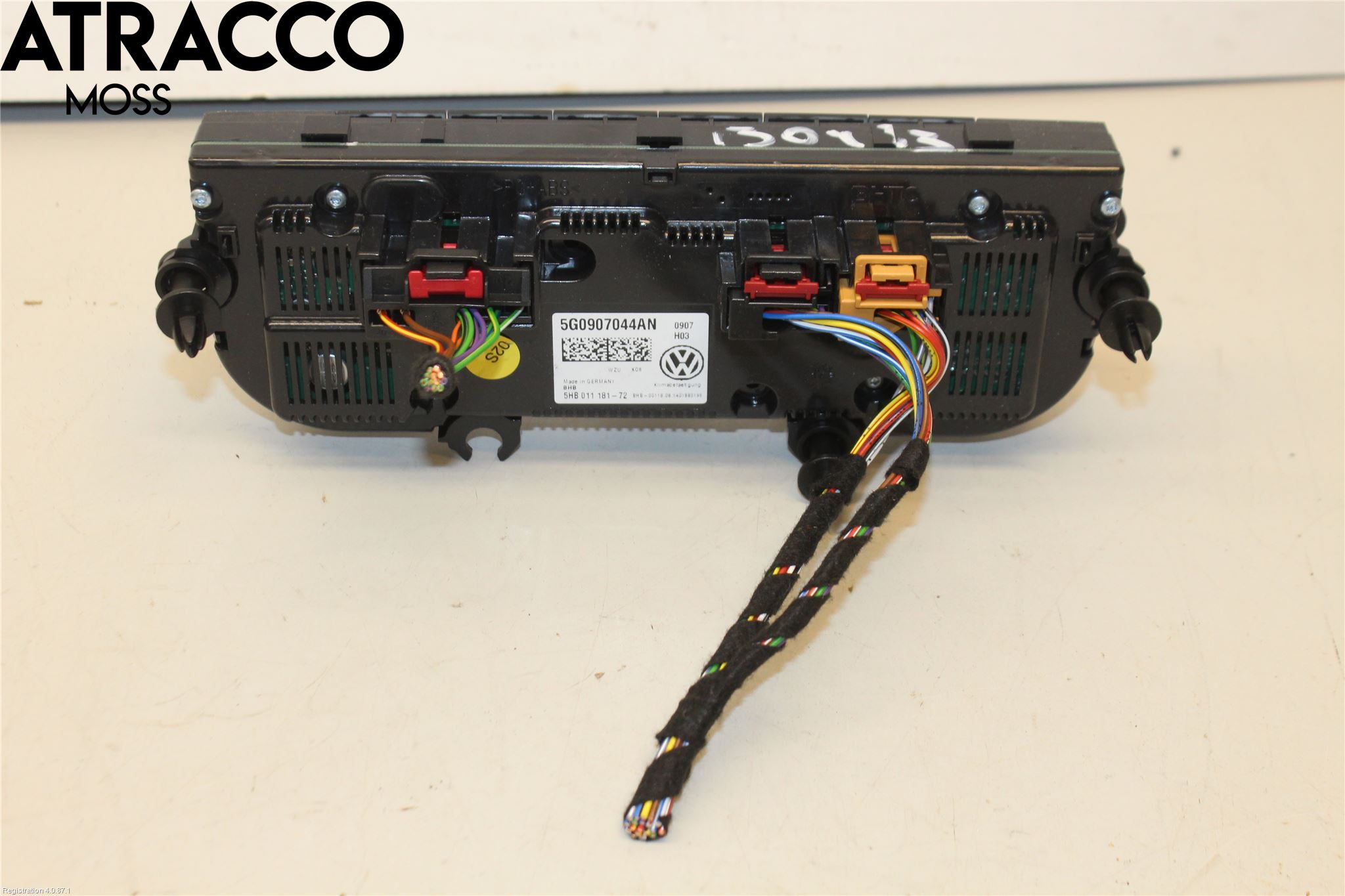 Volkswagen VW GOLF SPORTSVAN 15-20 Varme Ac Betjening-Display