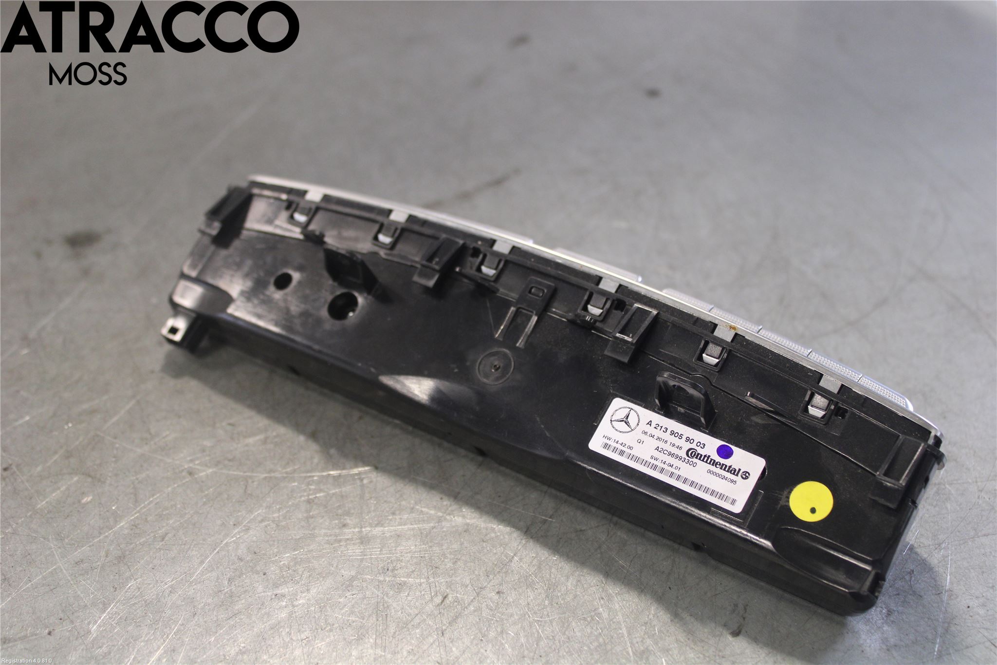 Mercedes-Benz MB E-KLASS (W213) 16-23 Varme Ac Betjening-Display