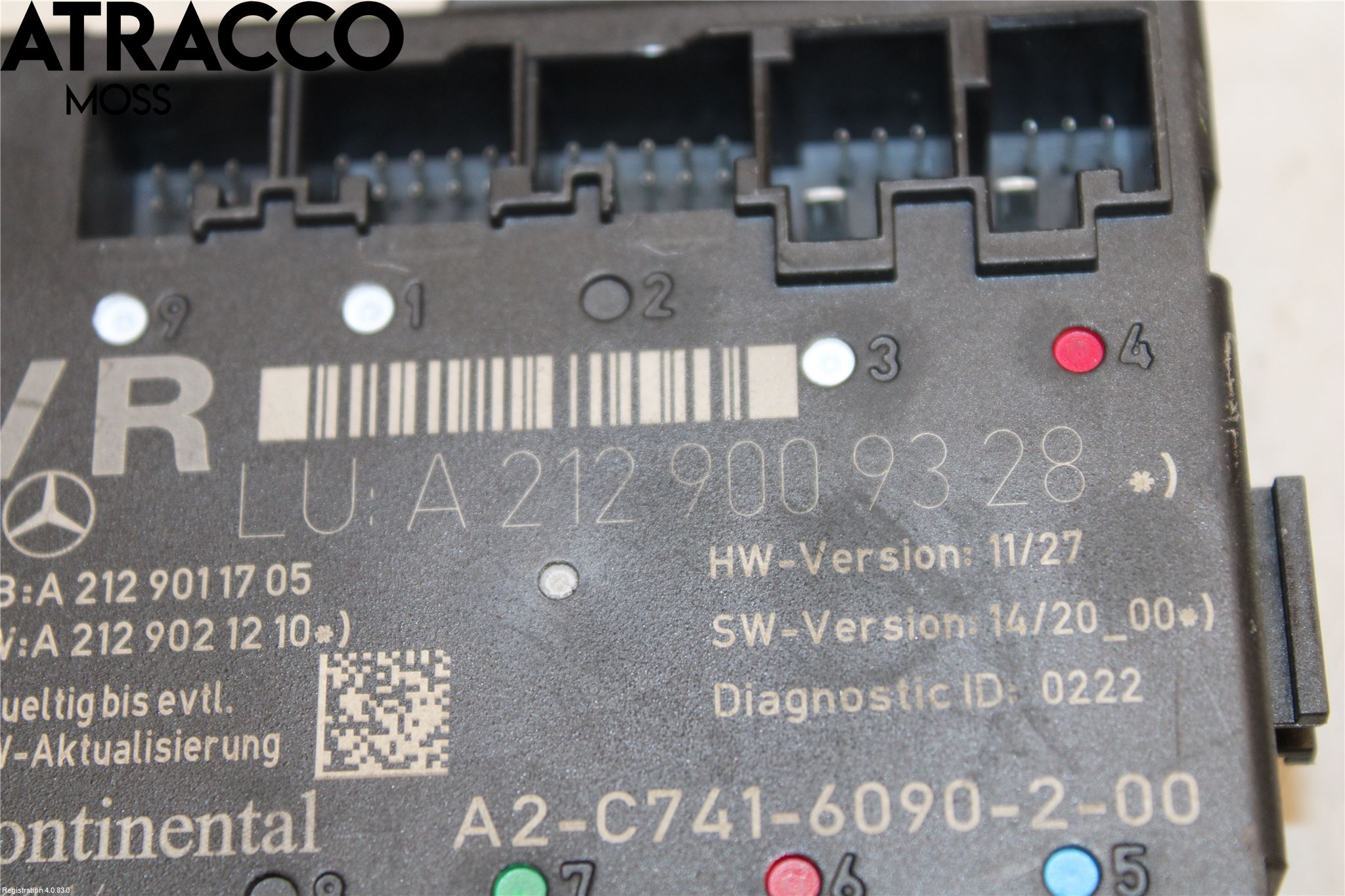 Mercedes-Benz MB E-KLASS (W212) 09-16 Styreenhet Dør