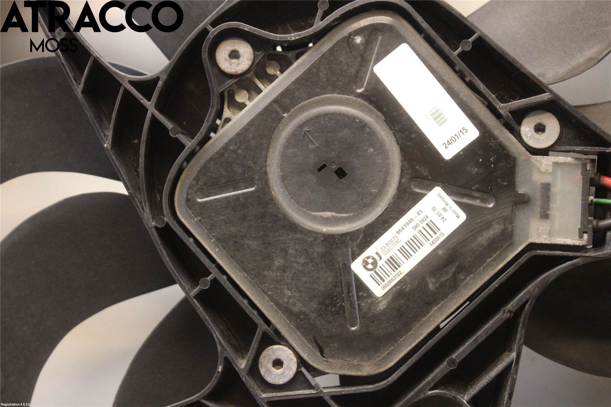 BMW 3 F30/F31/F80 12-19 Kjølevifte Elektrisk