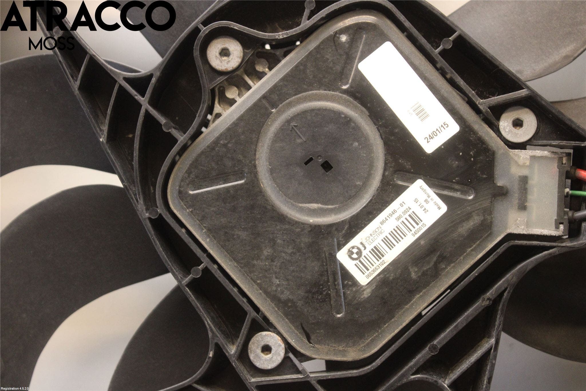 BMW 3 F30/F31/F80 12-19 Kjølevifte Elektrisk