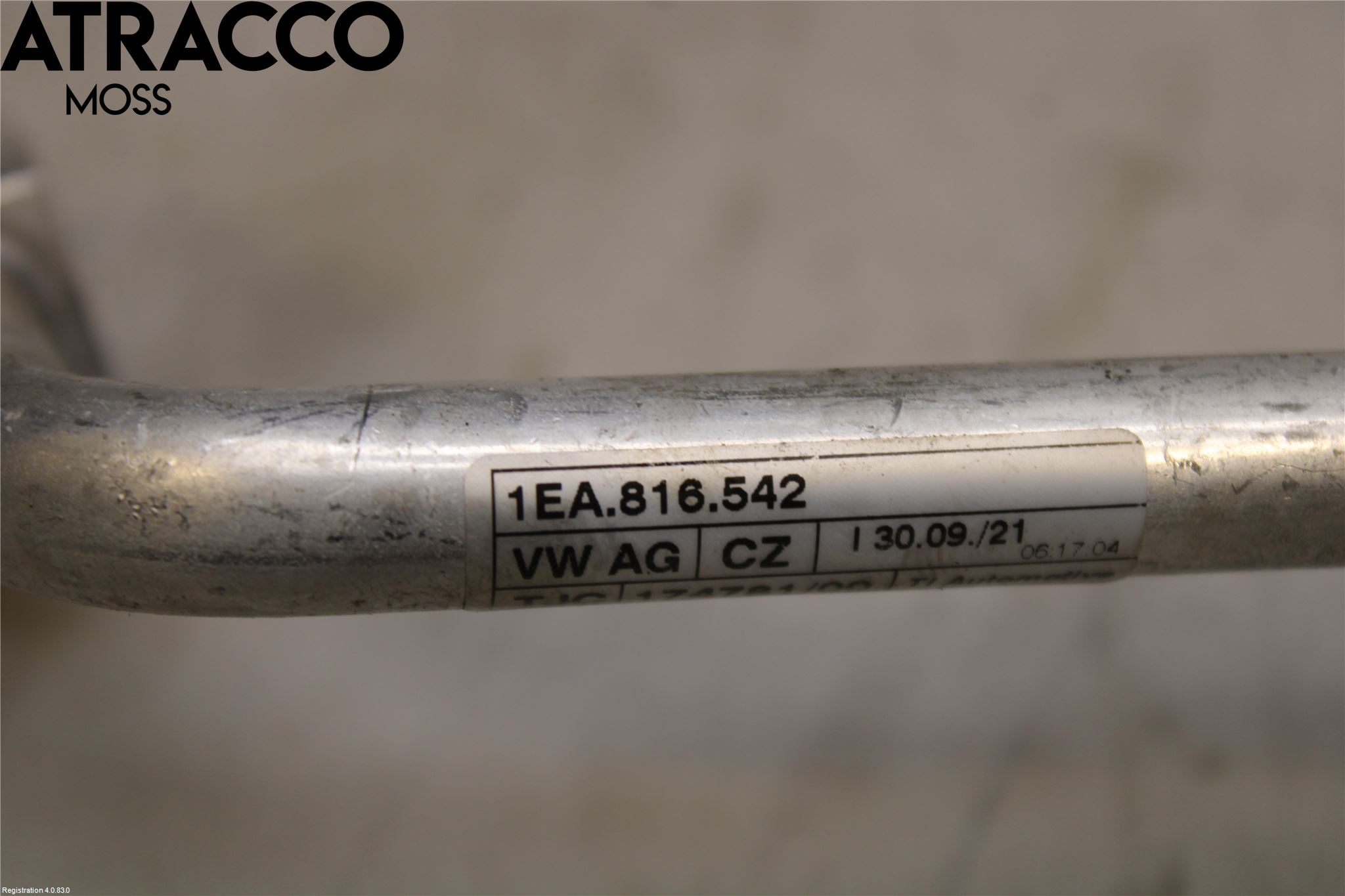 Audi Q4 E-TRON FZ 22- Varme Ac Slange - Rør