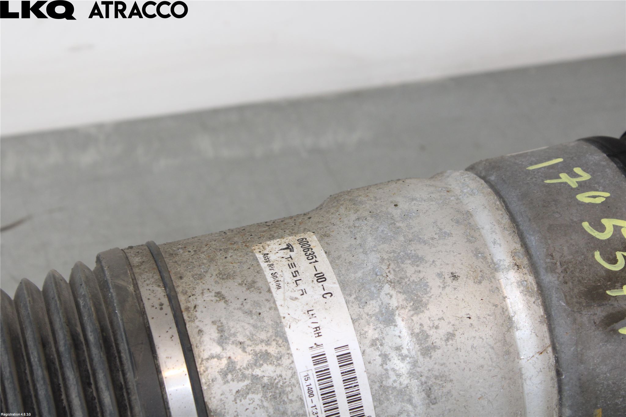 Tesla MODEL S 13- Nivåreg Belg - Luftpute