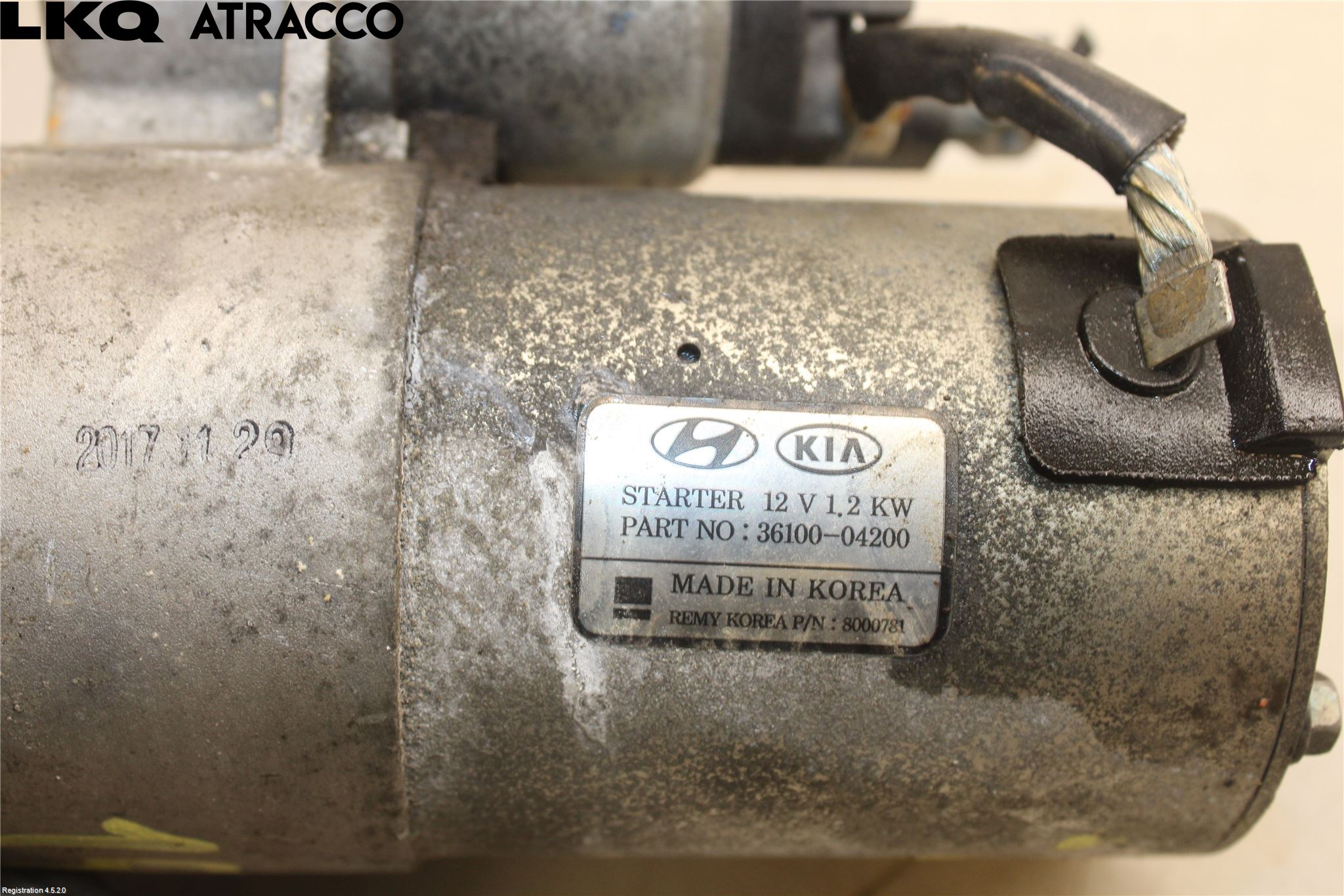 Kia STONIC 18->> Startmotor