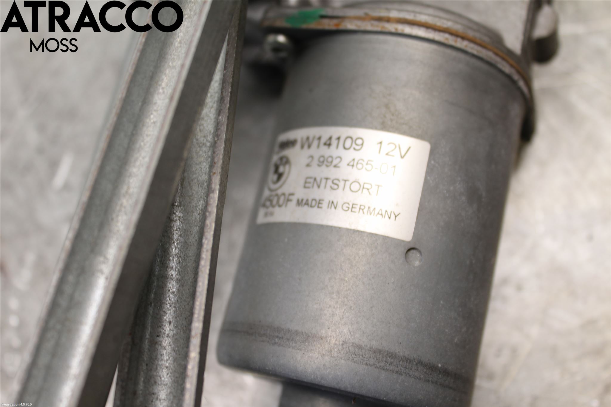 BMW X1 E84 10-15 Viskermotor Frontrute