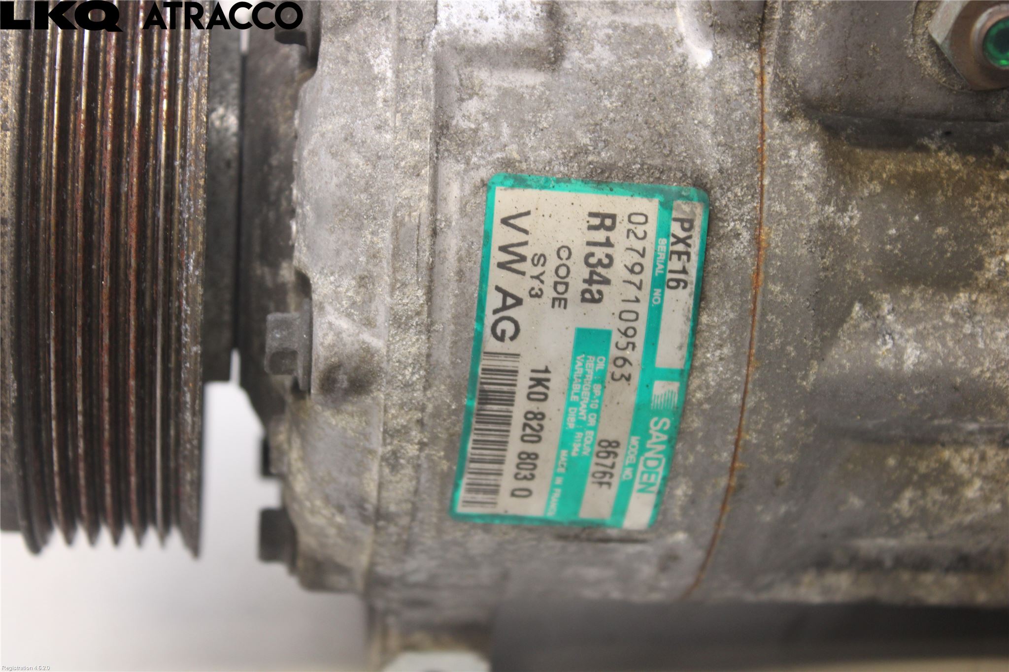 Volkswagen VW TOURAN 03-10 Varme Ac Kompressor