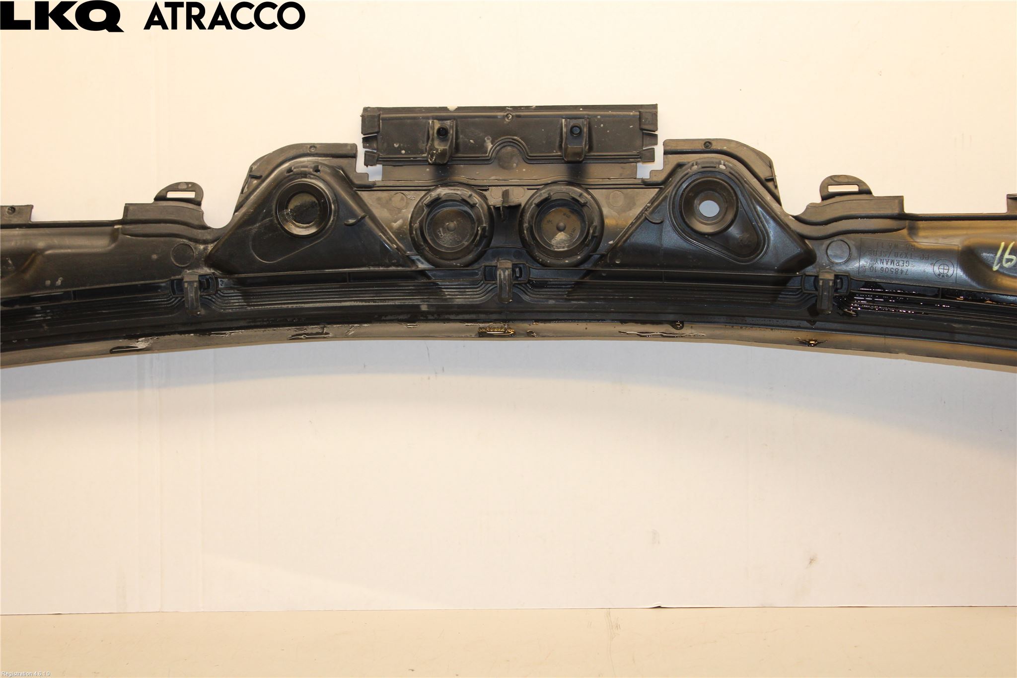 BMW 3 F30/F31/F80 12-19 Visker Deksel-Grill-Under Frr