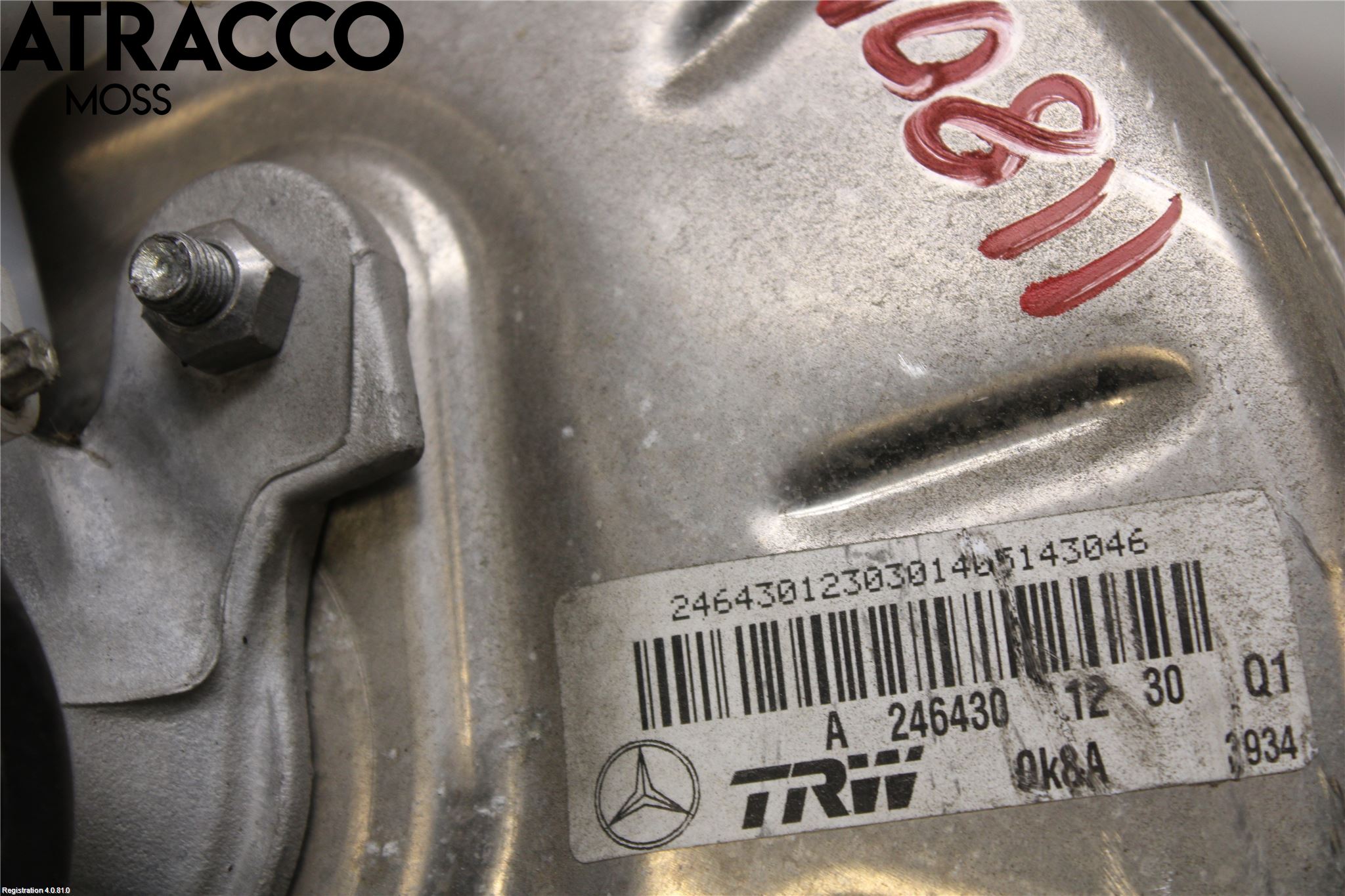 Mercedes-Benz MB A-KLASS (W176) 13-18 Brems Hovedsylinder