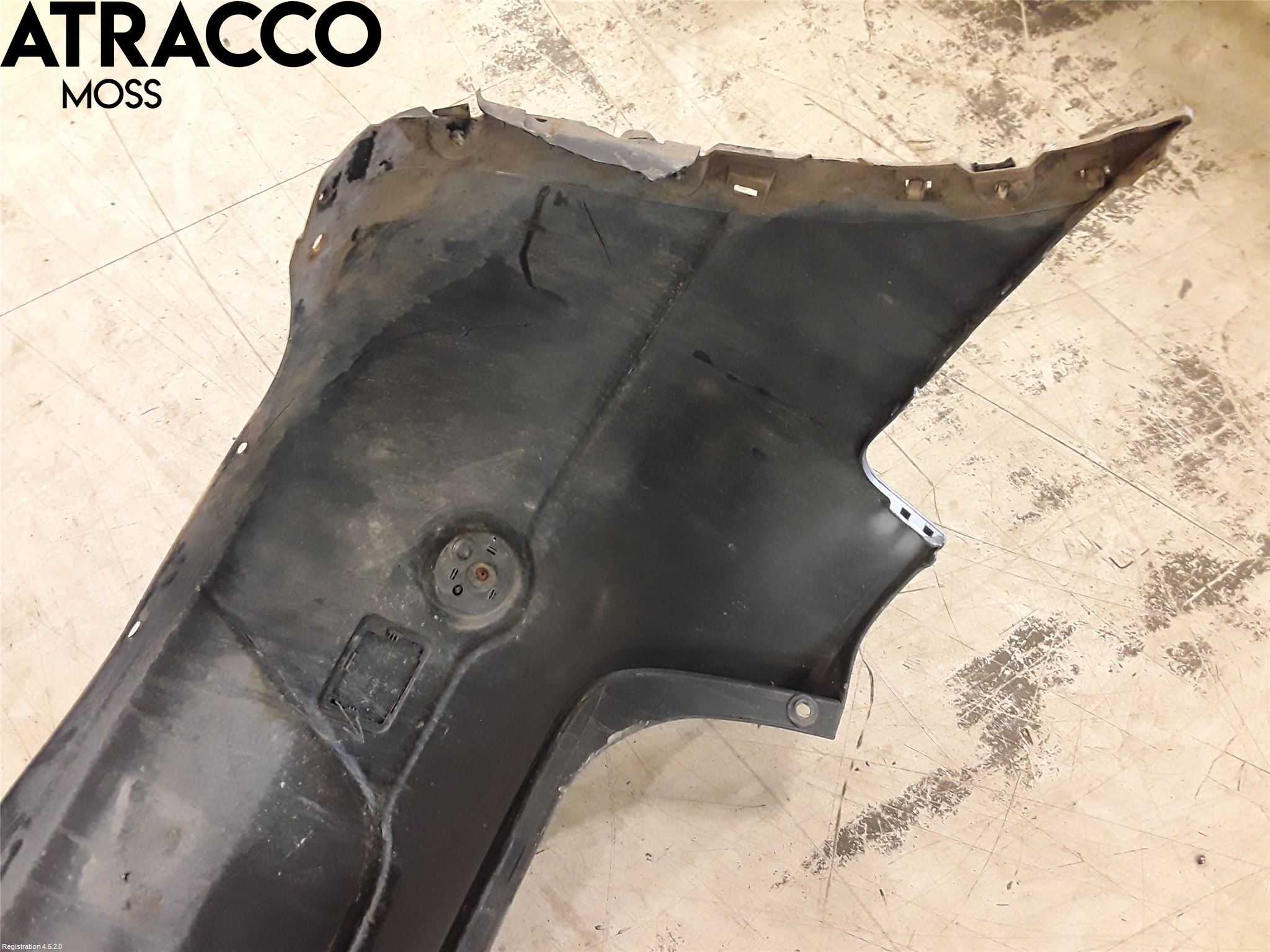 Nissan QASHQAI+2  08-10 Støtfanger Bak