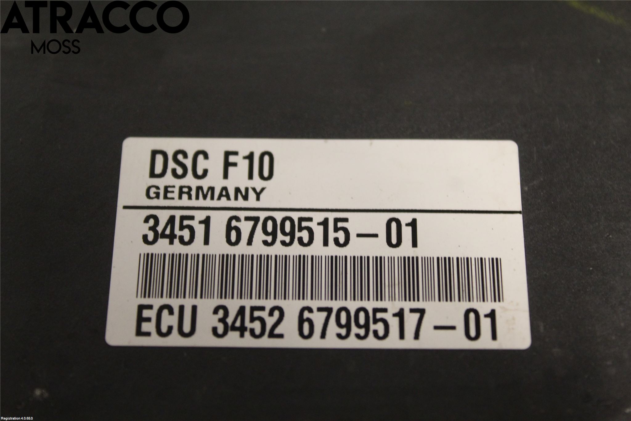 BMW 5 F10/F11/F18 09-17 Abs Hydraulikkaggregat