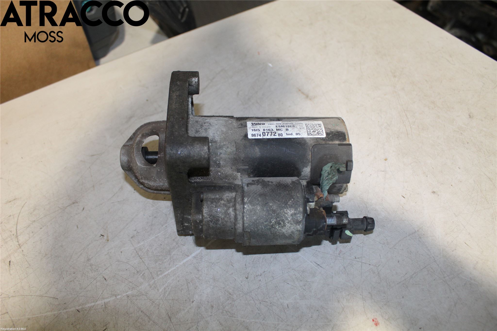 Peugeot 208 12-15 Startmotor