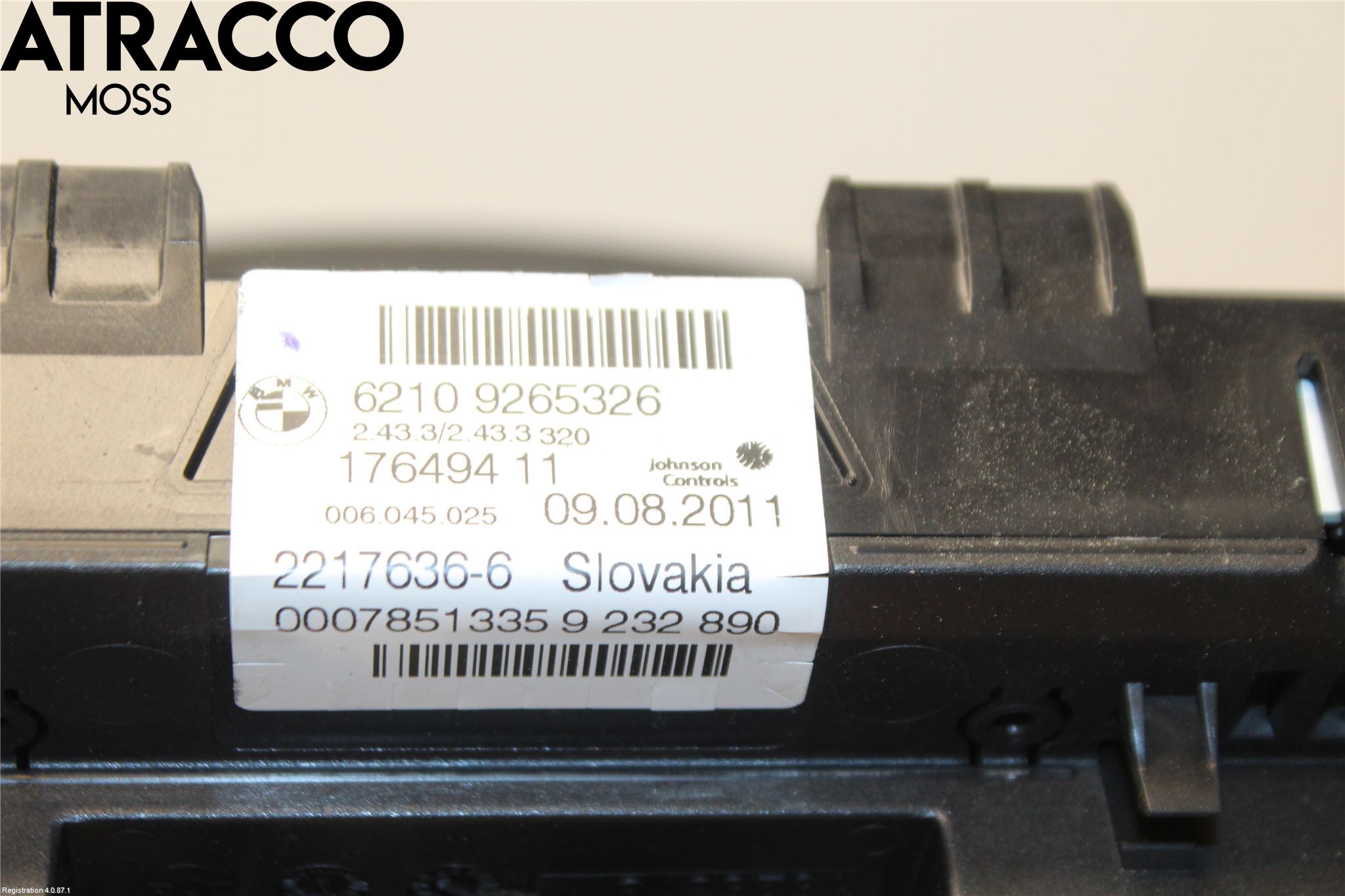 BMW X3 F25 10-17 Instr Kombinert