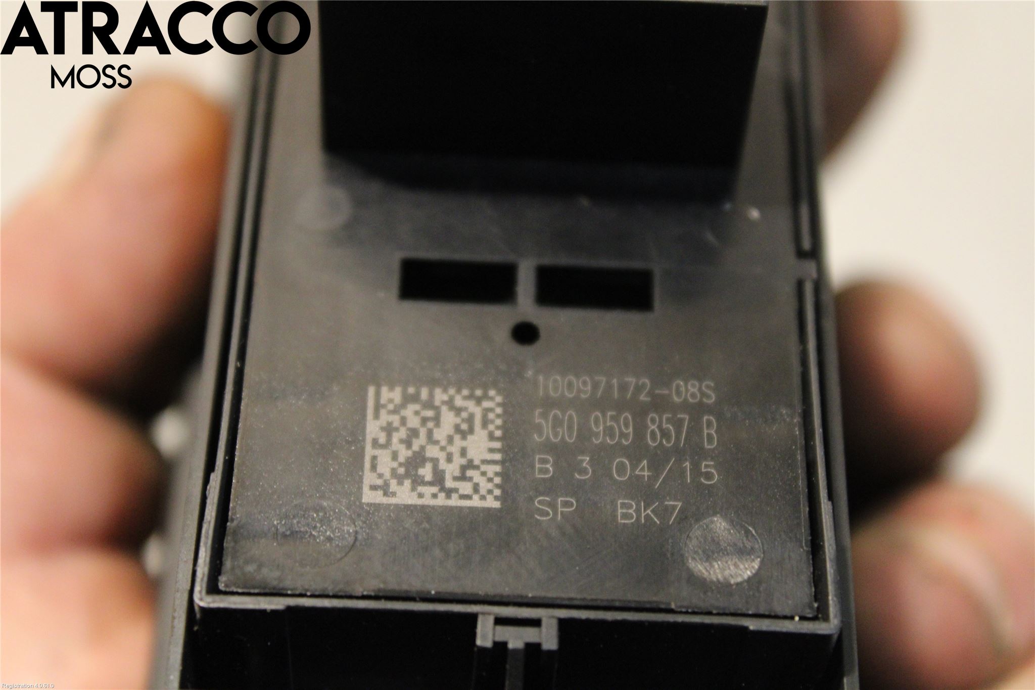 Volkswagen VW GOLF / E-GOLF VII 13-20 Bryter Vindusheis