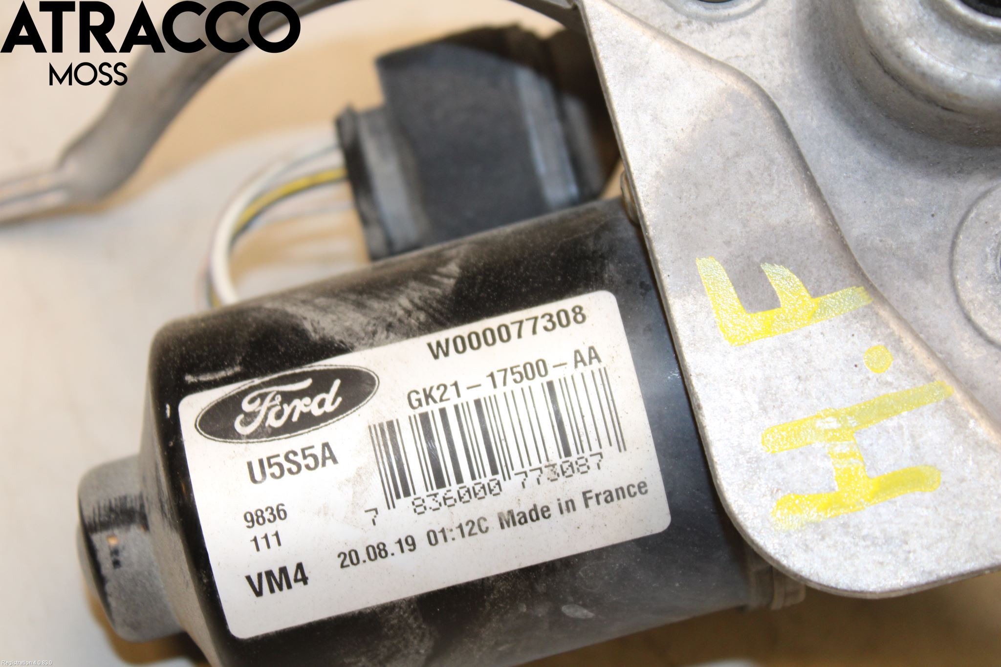 Ford TRANSIT SKÅP/BUSS 14-22 Viskermotor Frontrute