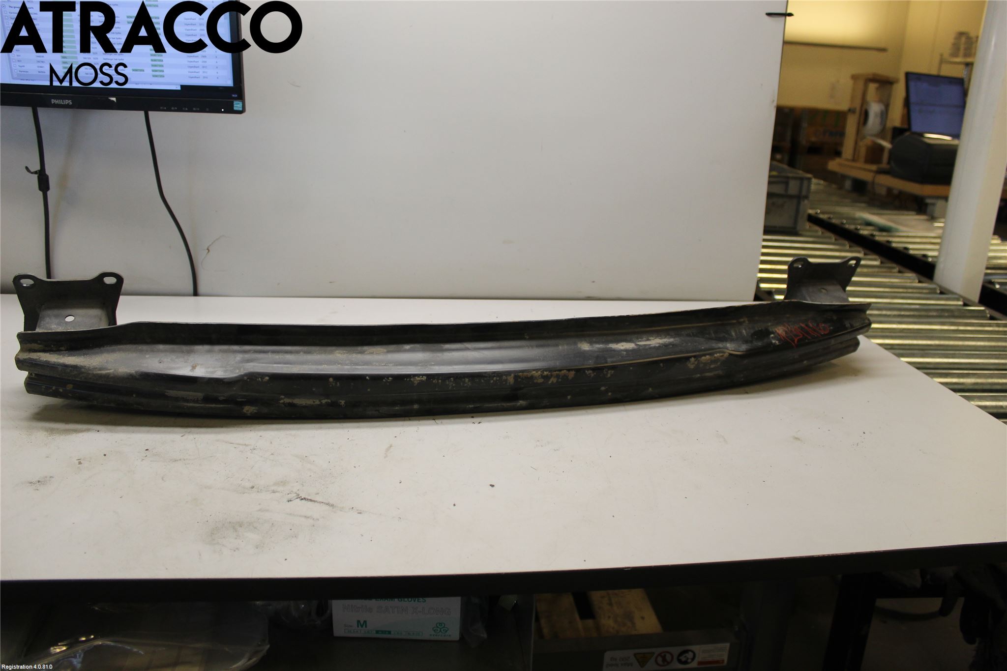 Volkswagen VW GOLF VI 09-13 Støtfanger Bak Bjelke