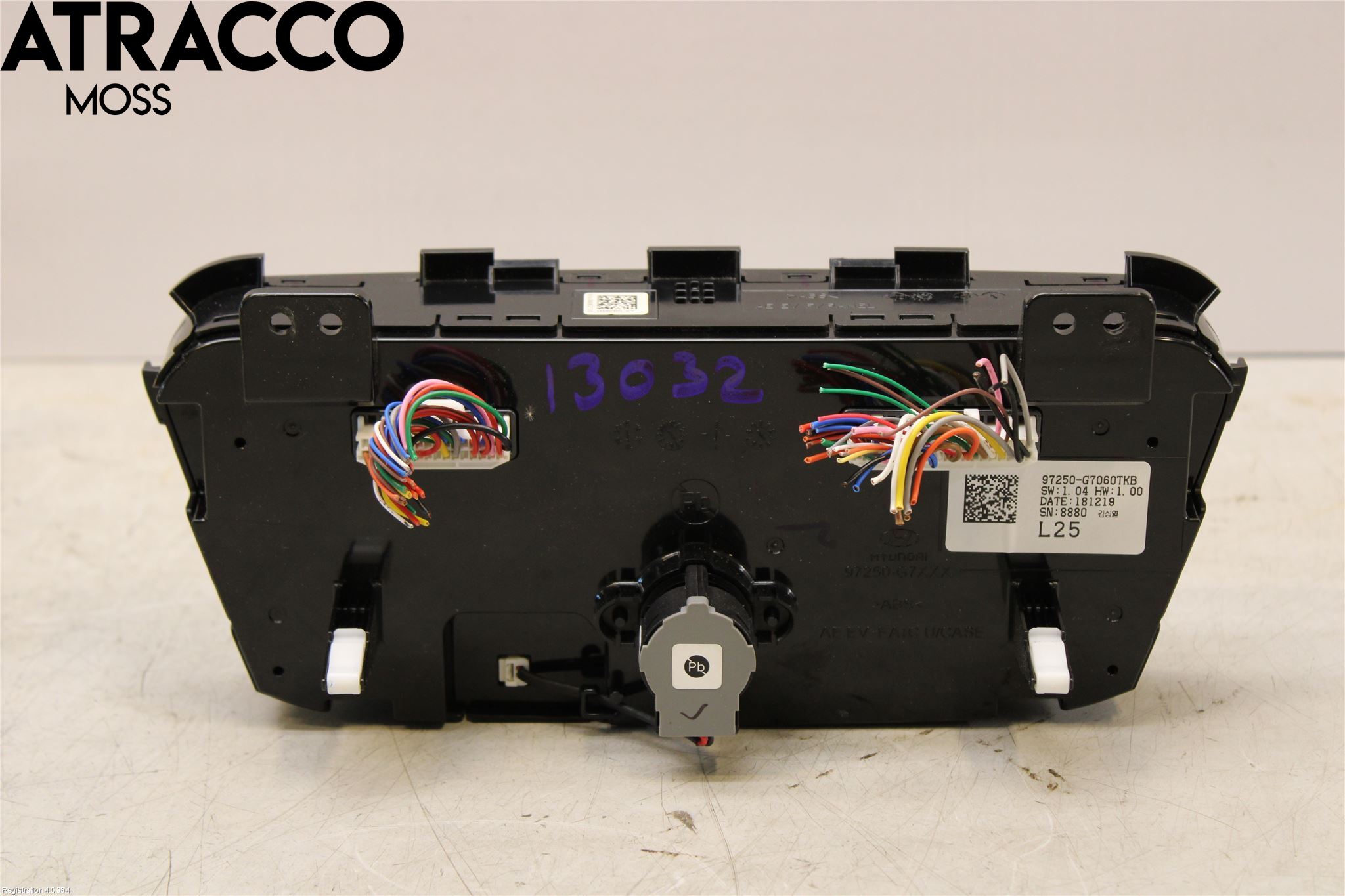 Hyundai IONIQ AE 17-22 Varme Ac Betjening-Display