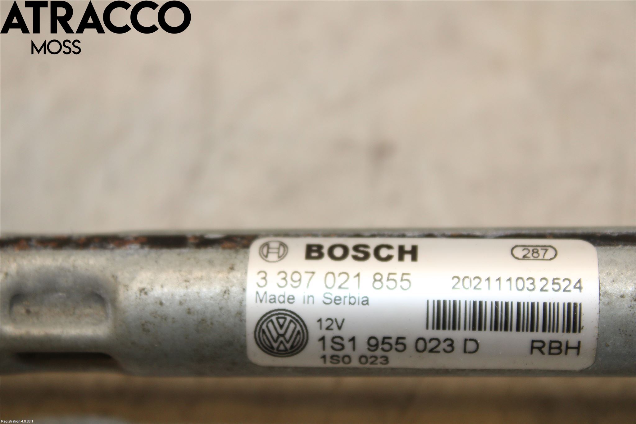 Volkswagen VW UP! / E-UP! Viskermotor Frontrute