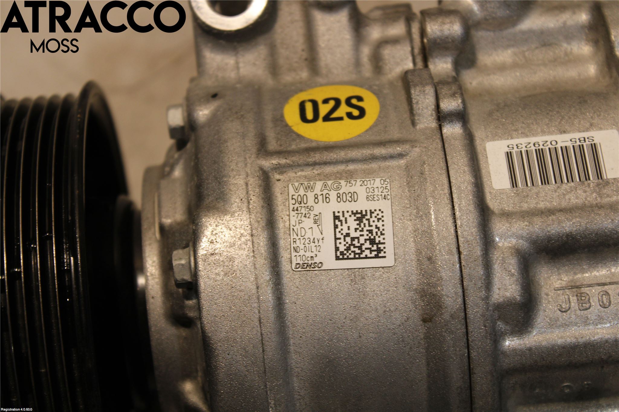 Volkswagen VW T-ROC 18- Varme Ac Kompressor