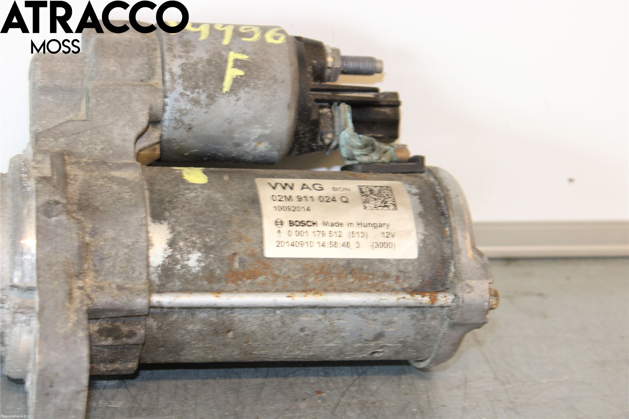 Volkswagen VW GOLF PLUS/CROSS GOLF 04-14 Startmotor