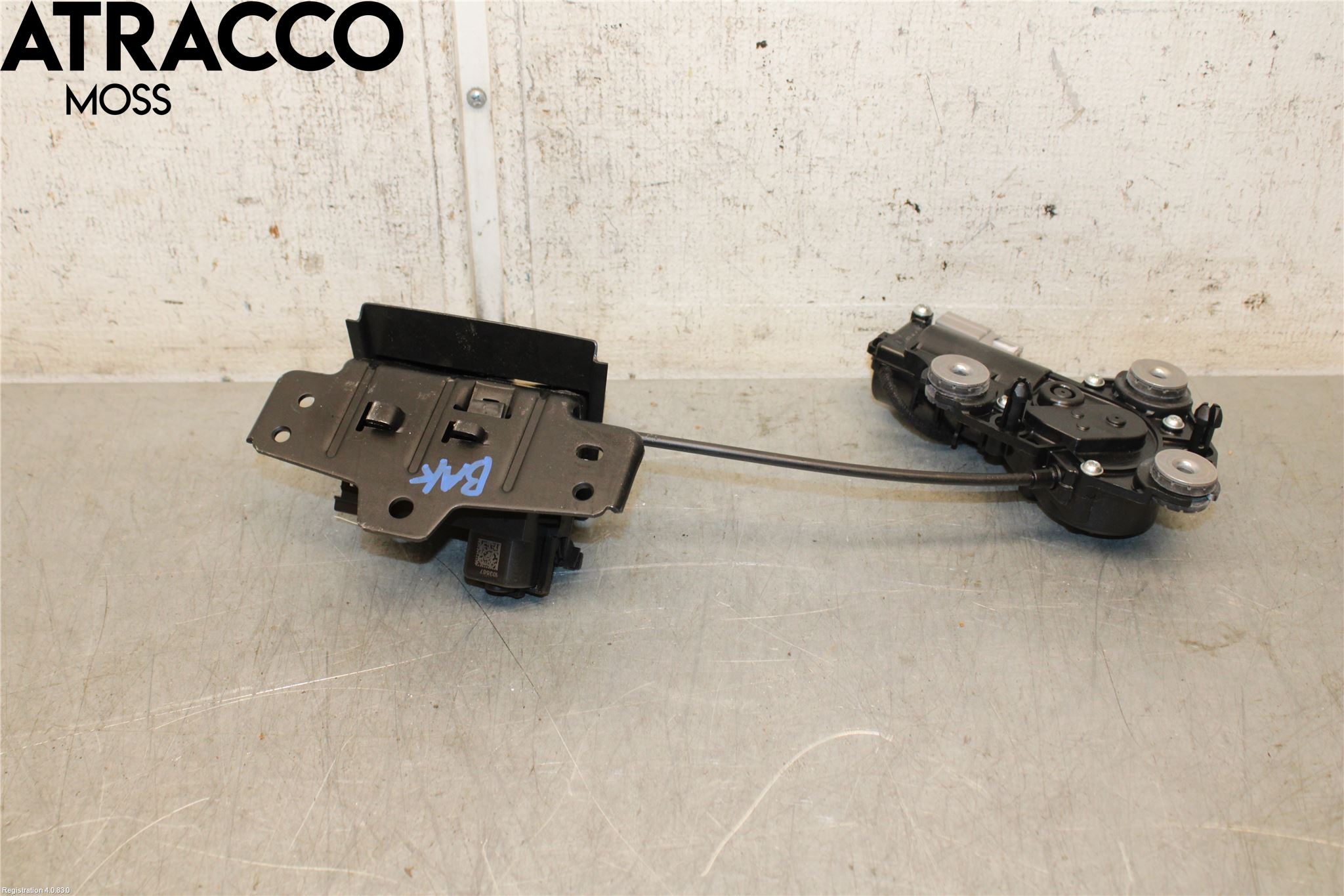 Polestar 2 20- Bakluke-Lokk Låsekasse