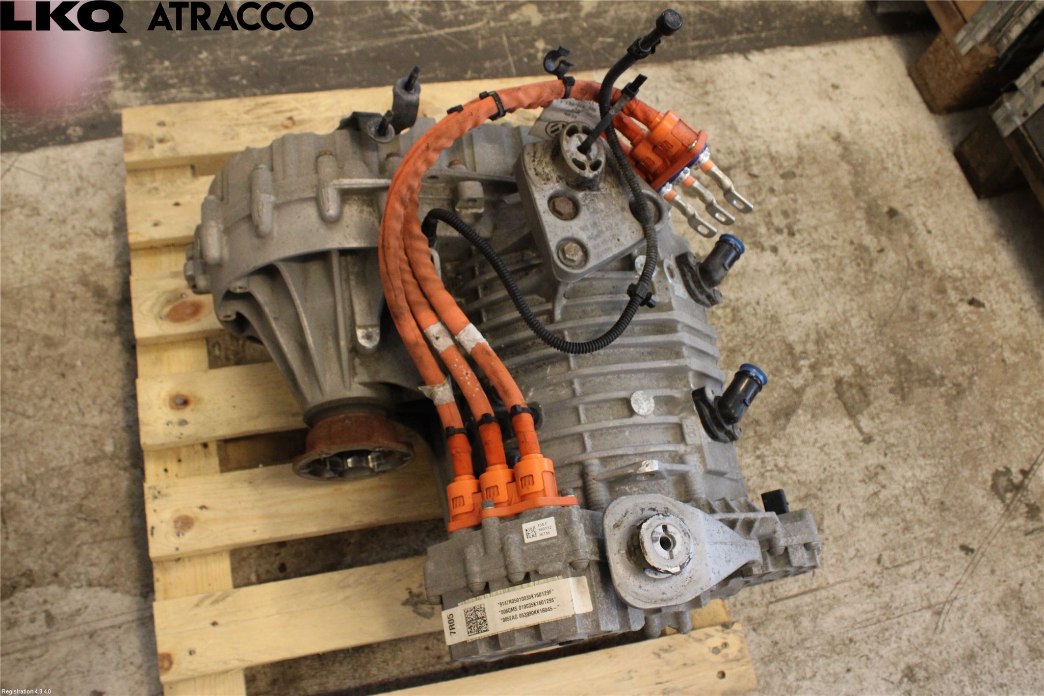 Volkswagen VW GOLF / E-GOLF VII 13-20 Motor Elektrisk Fram