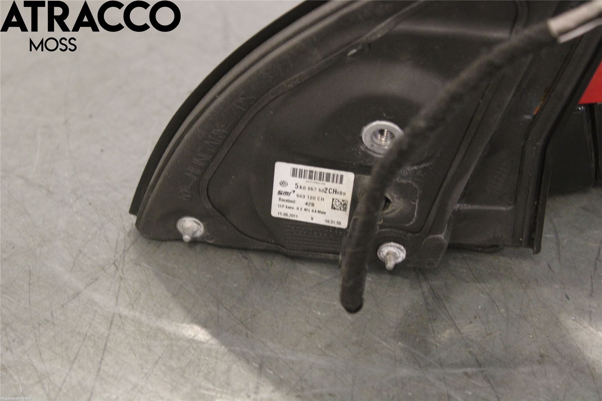 Volkswagen VW GOLF VI 09-13 Speil H M-El Justering